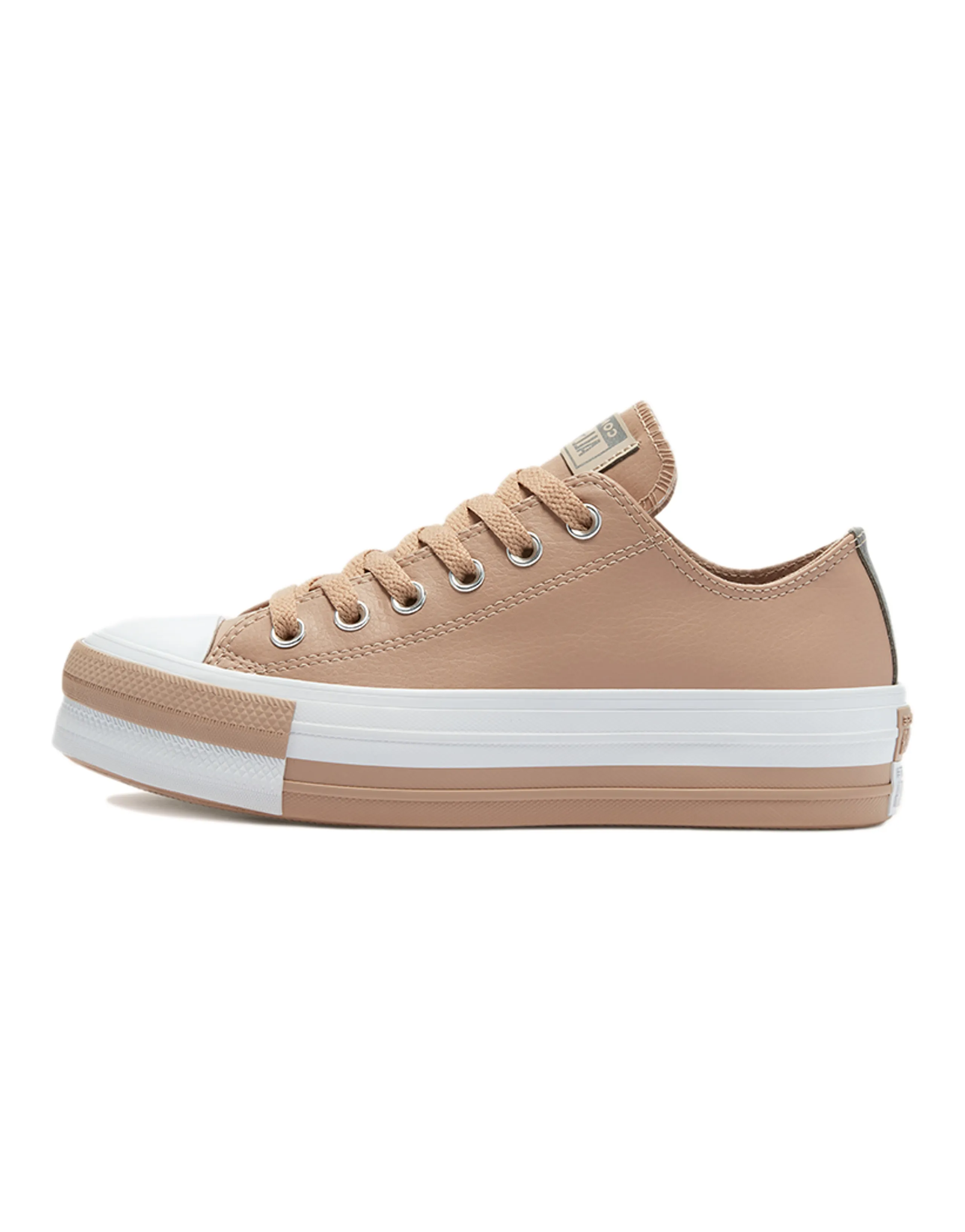 Converse Ctas Double Stack Lift Ox Salt Pink Women's