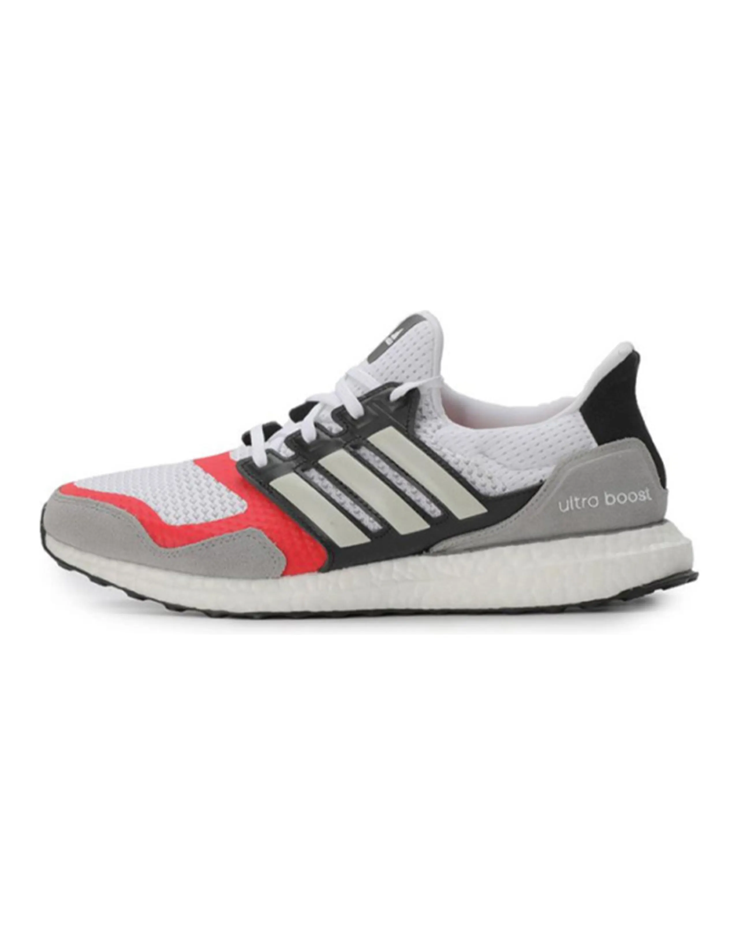 Adidas Ultra Boost S&L White Grey Scarlet
