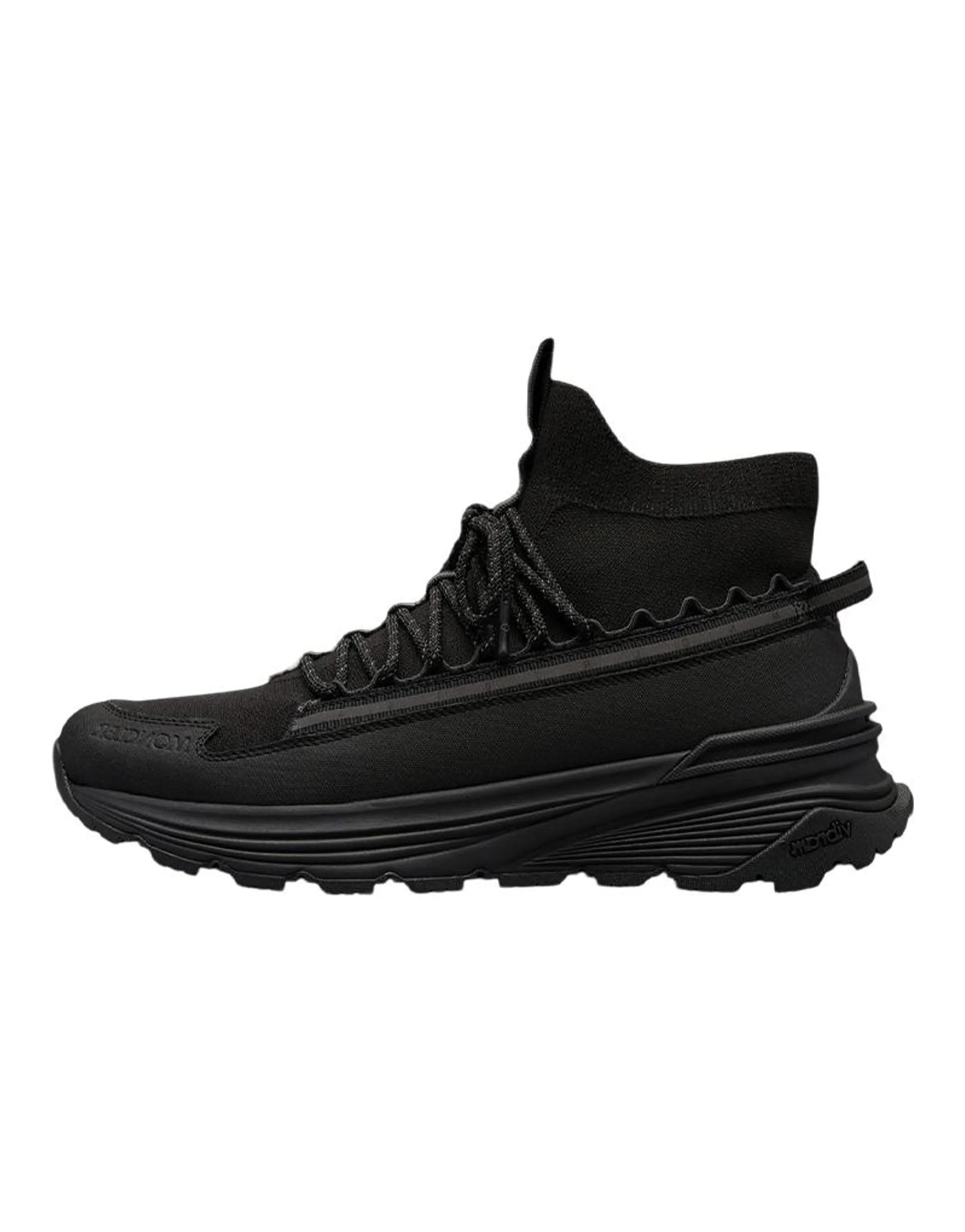 Moncler High Top Casual Shoes Men's Black