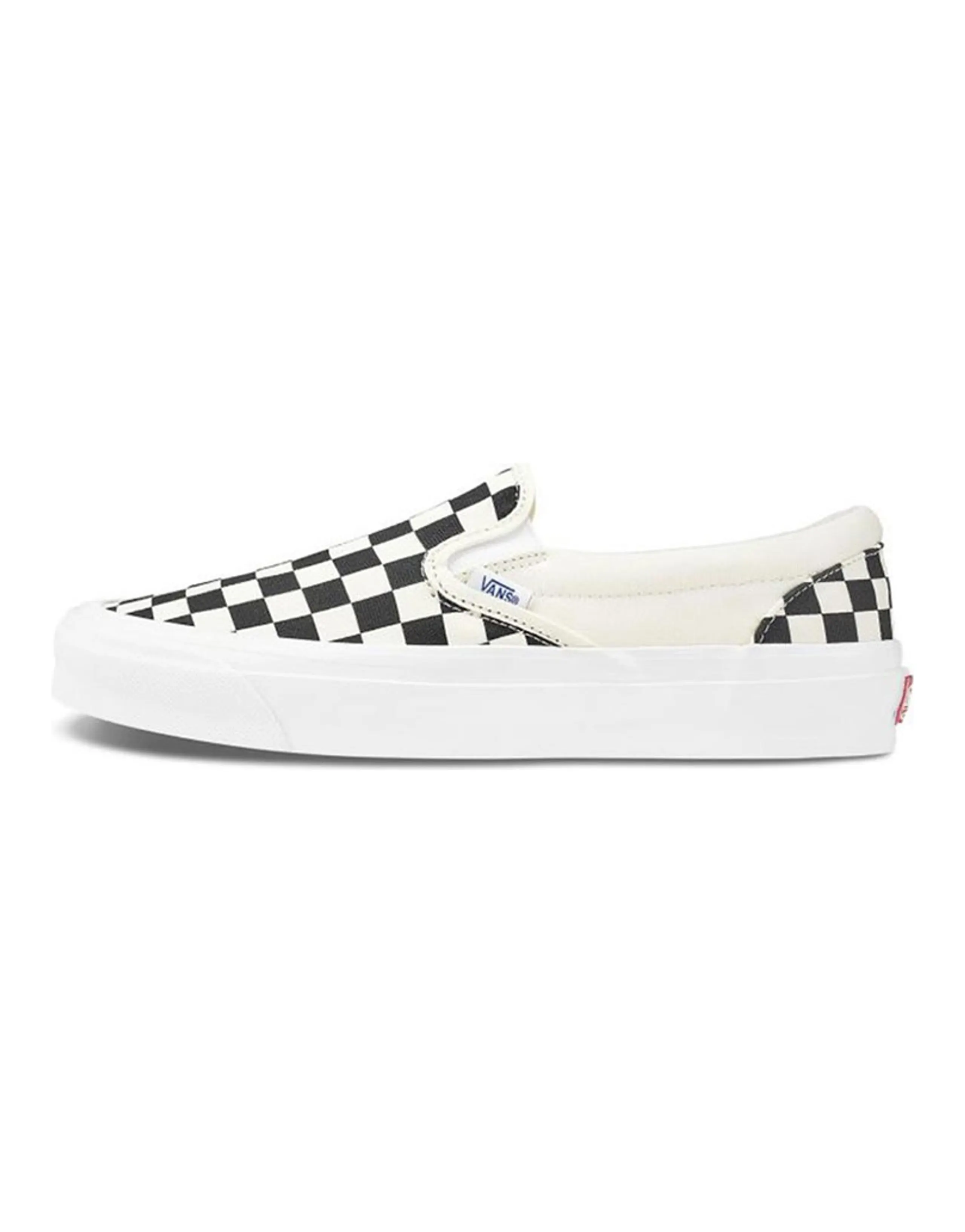 Vans Vault Classic Slip On Sail Checkerboard