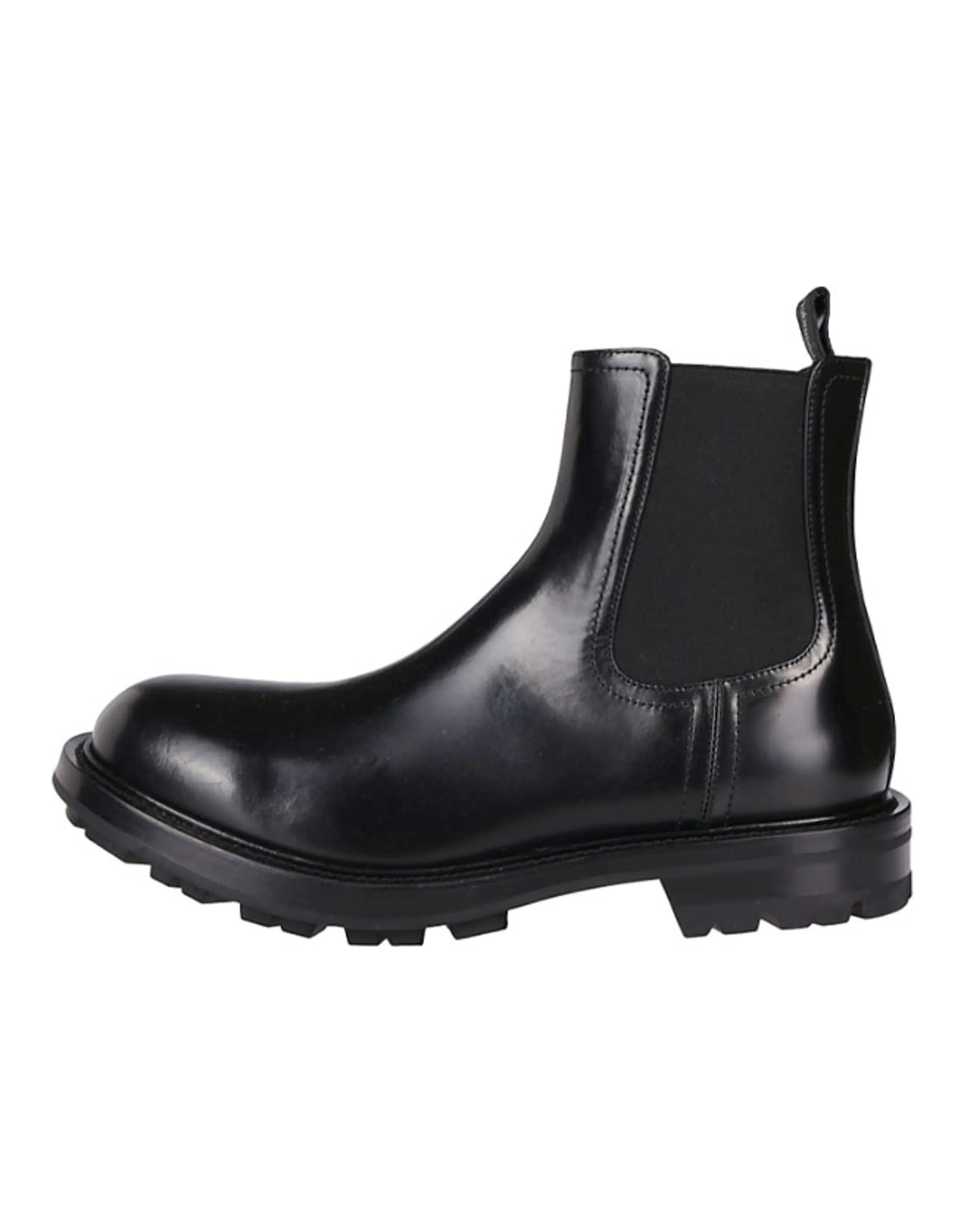 Alexander McQueen Fashionable Short Ankle Boots Men's Black