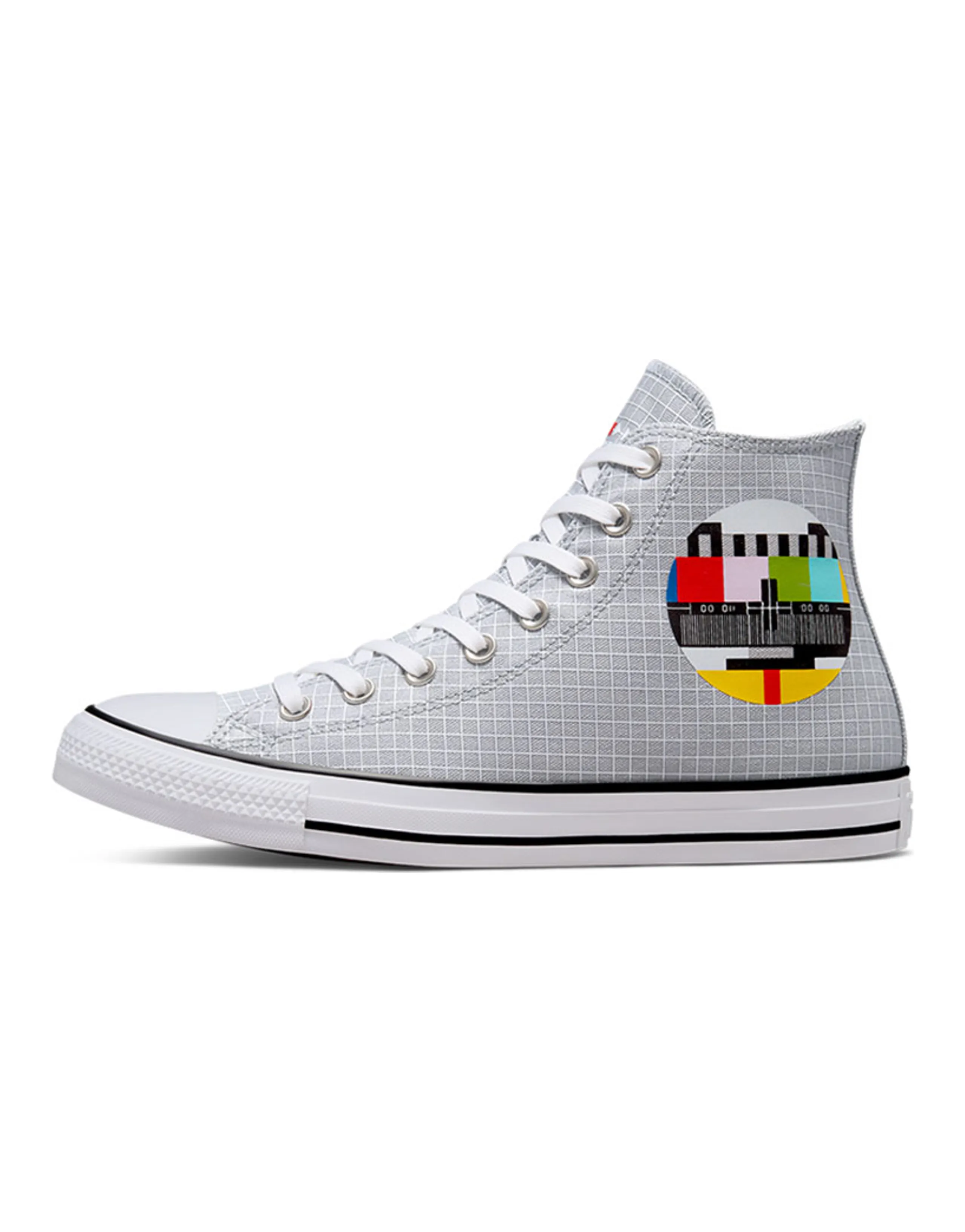 Converse Chuck Taylor All Star High 'Color Grid - Dark Smoke Grey'