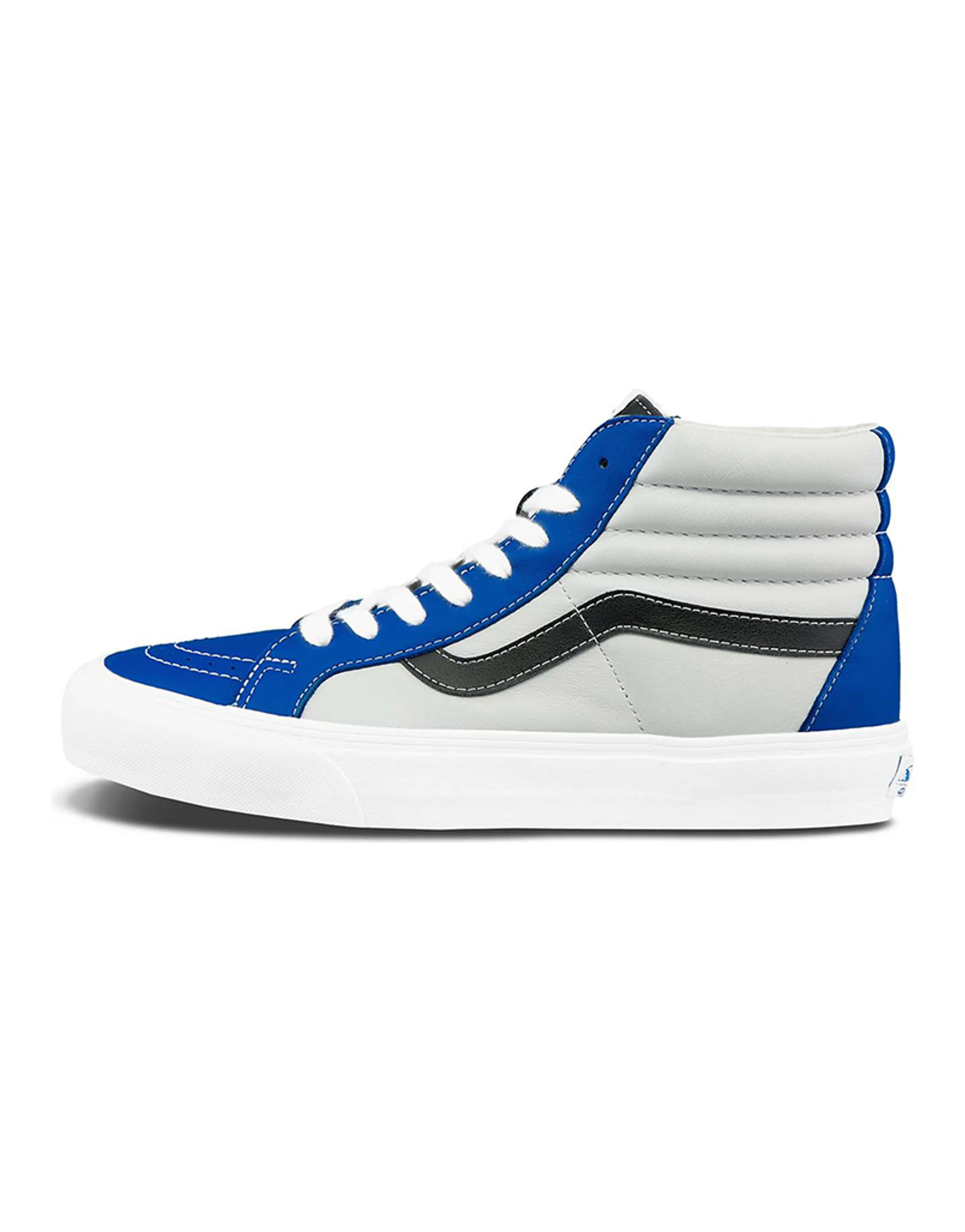 Vans SK8 HI Reissue LX Classic Casual High-Top Skate Shoes White Blue