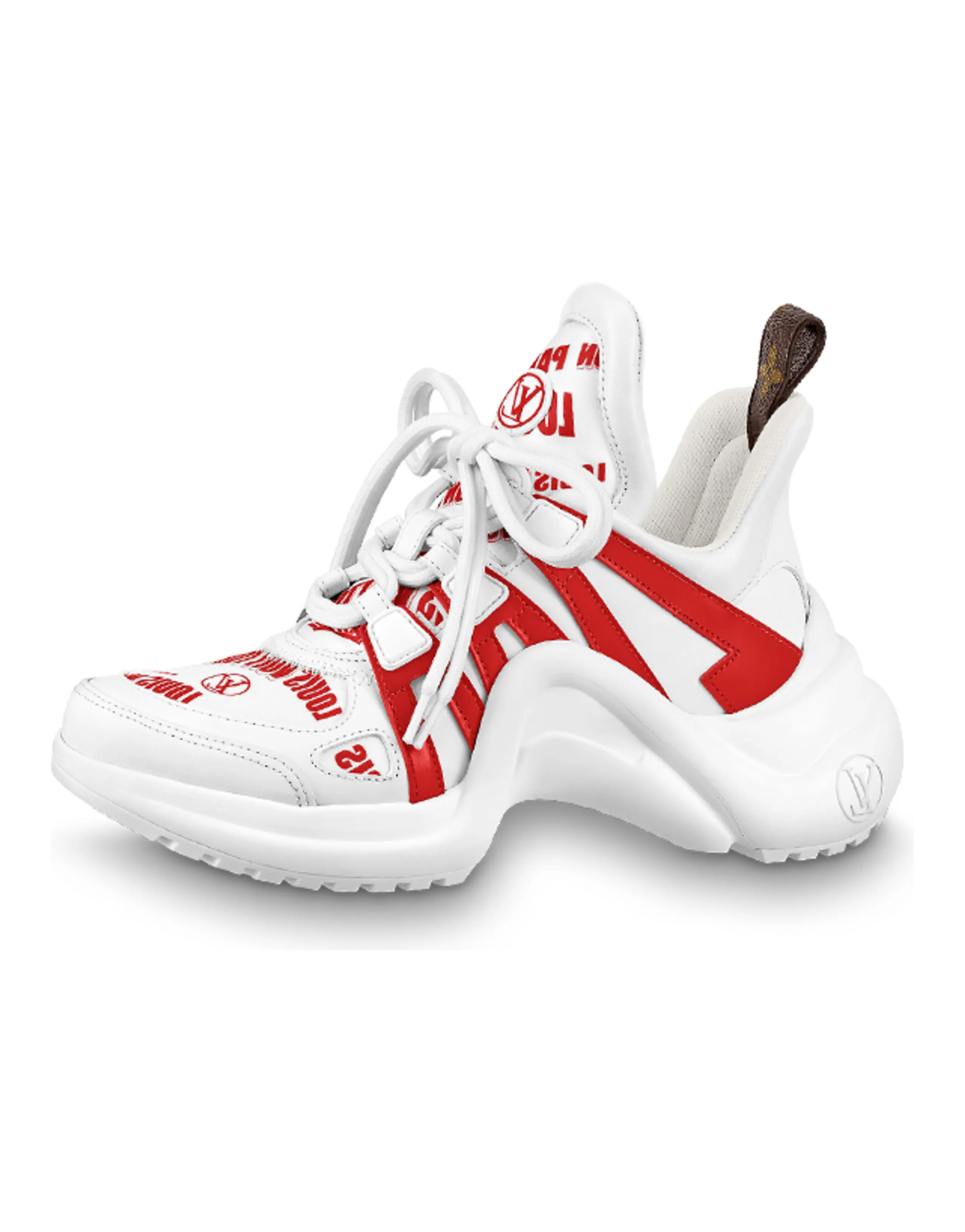 LOUIS VUITTON Lv Archlight Sneakers 'White Red' Women's