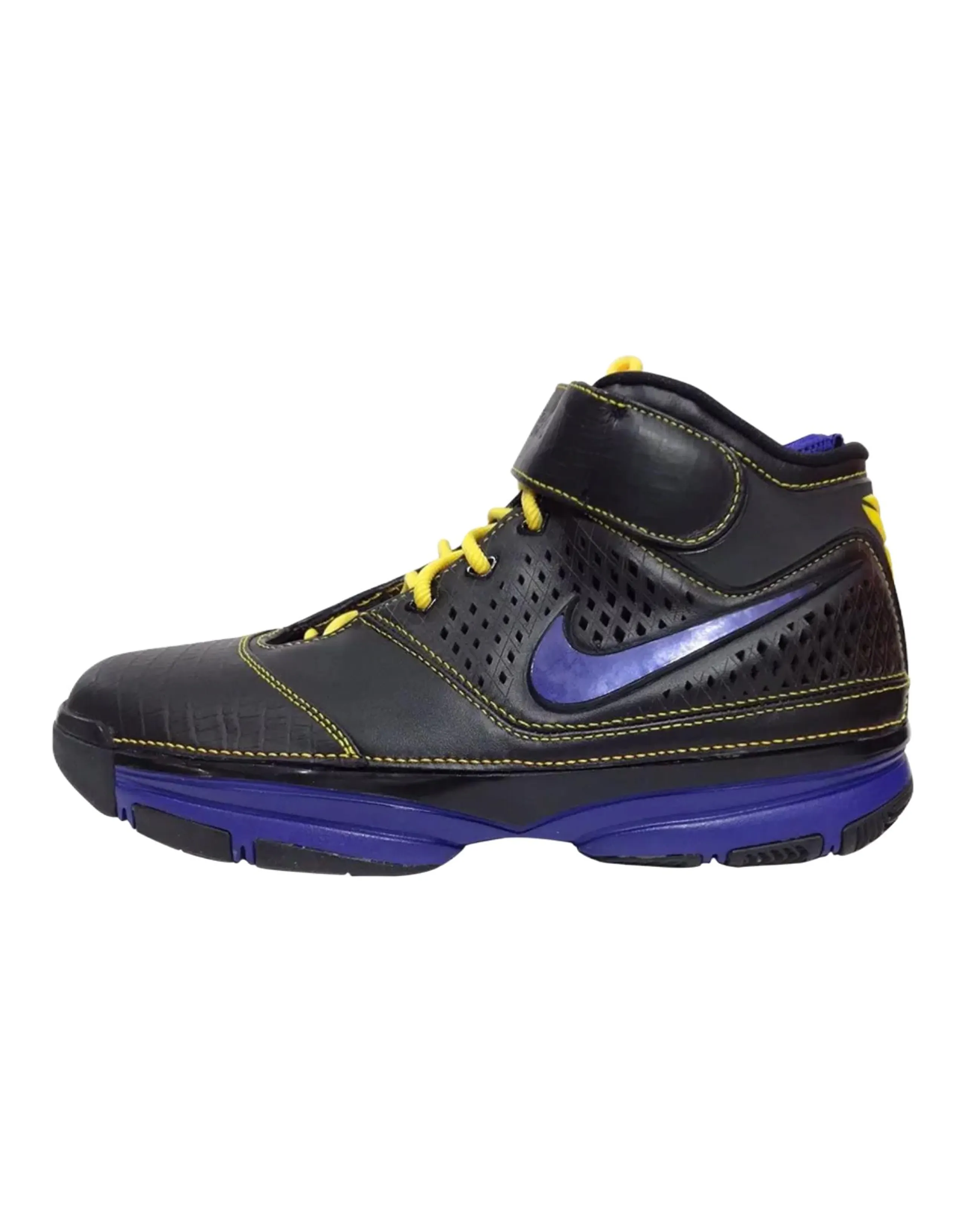 Nike Zoom Kobe 2 Mid-Top Retro Basketball Shoes Men's Black