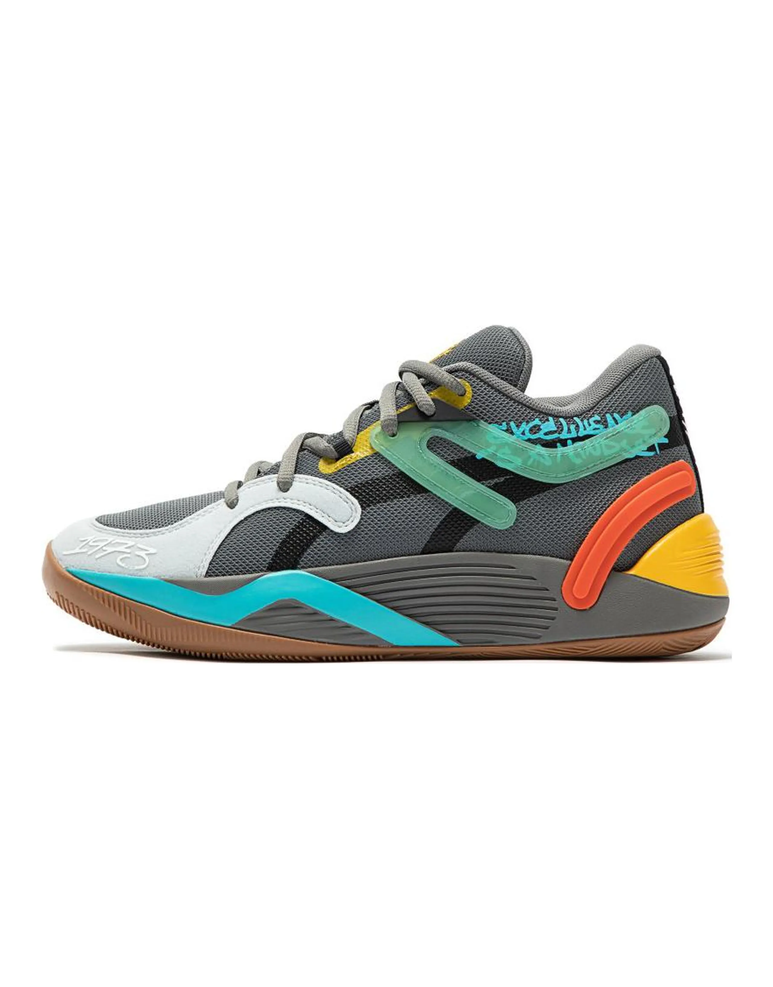 PUMA Trc Blaze Court Block Party 'Gray White Blue'
