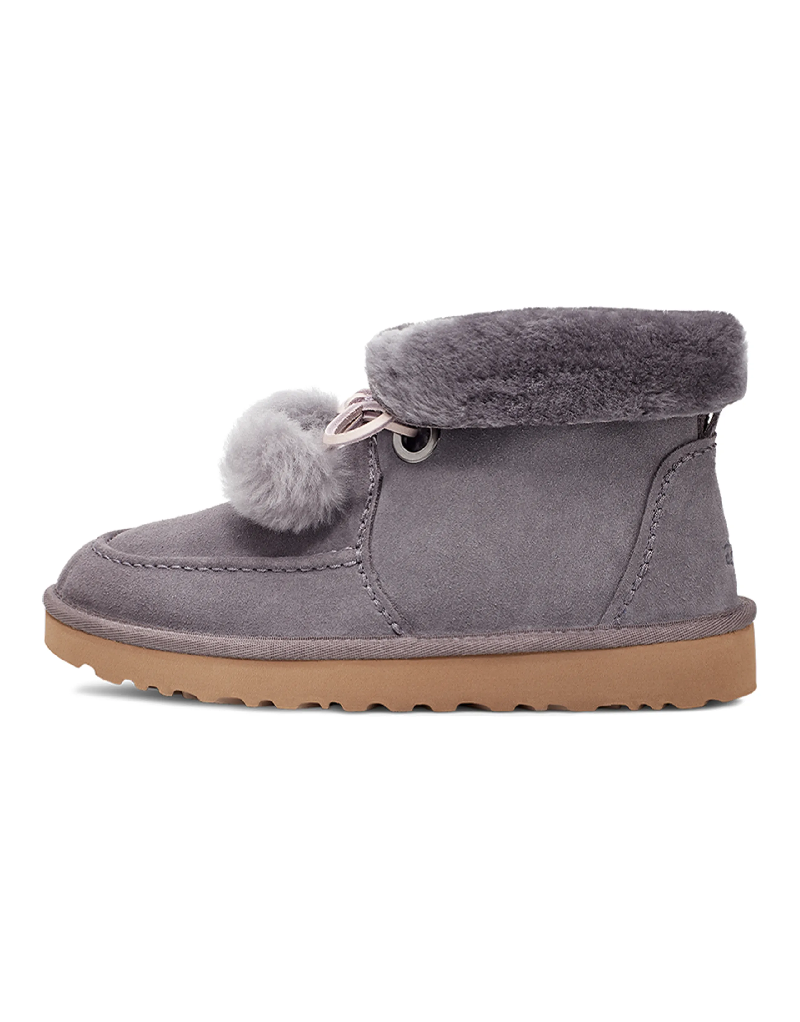 UGG Kyrina Bow Pom 'Purple Gray' Women's