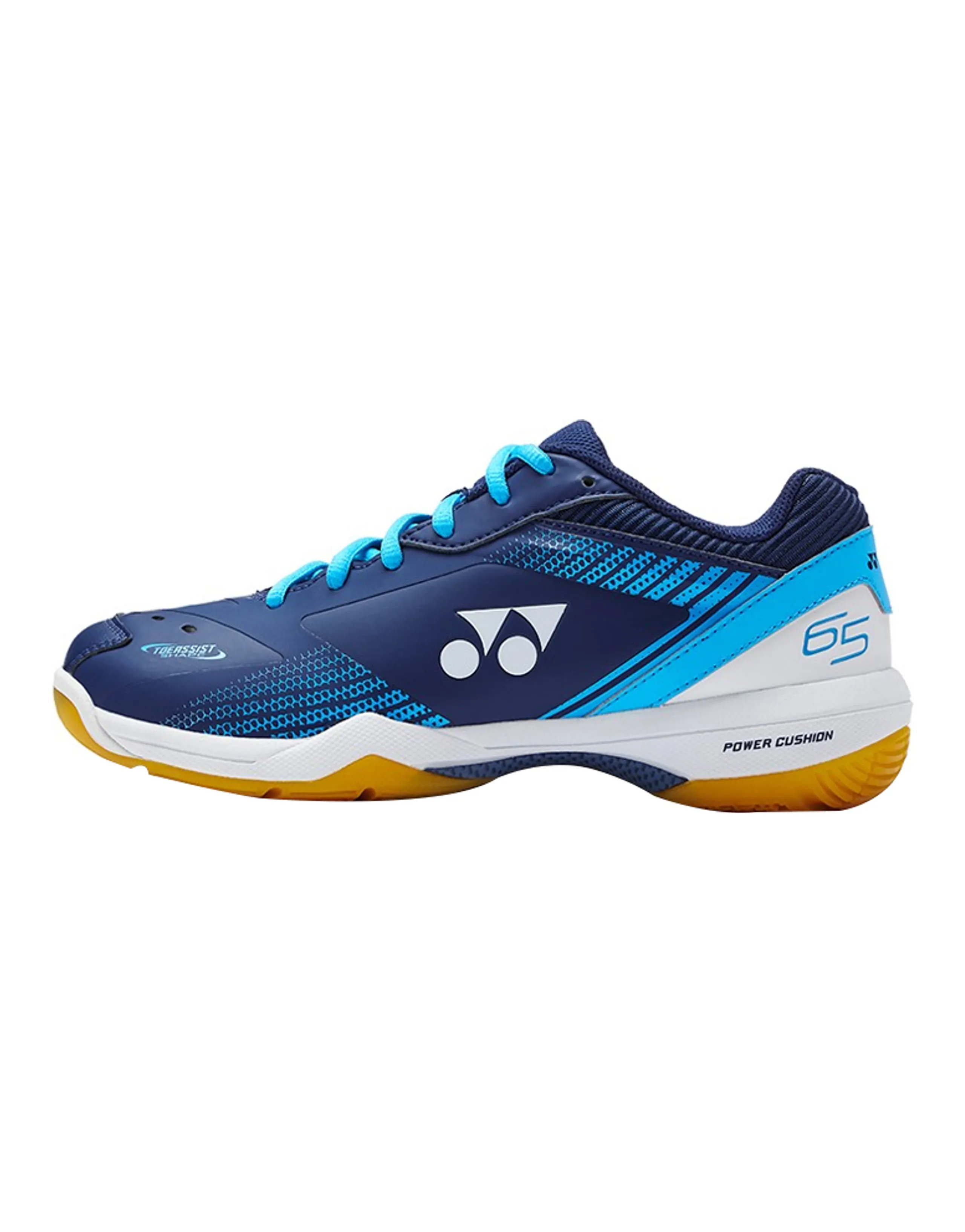YONEX 65 3 Badminton Shoes Unisex Low-Top Navy Blue