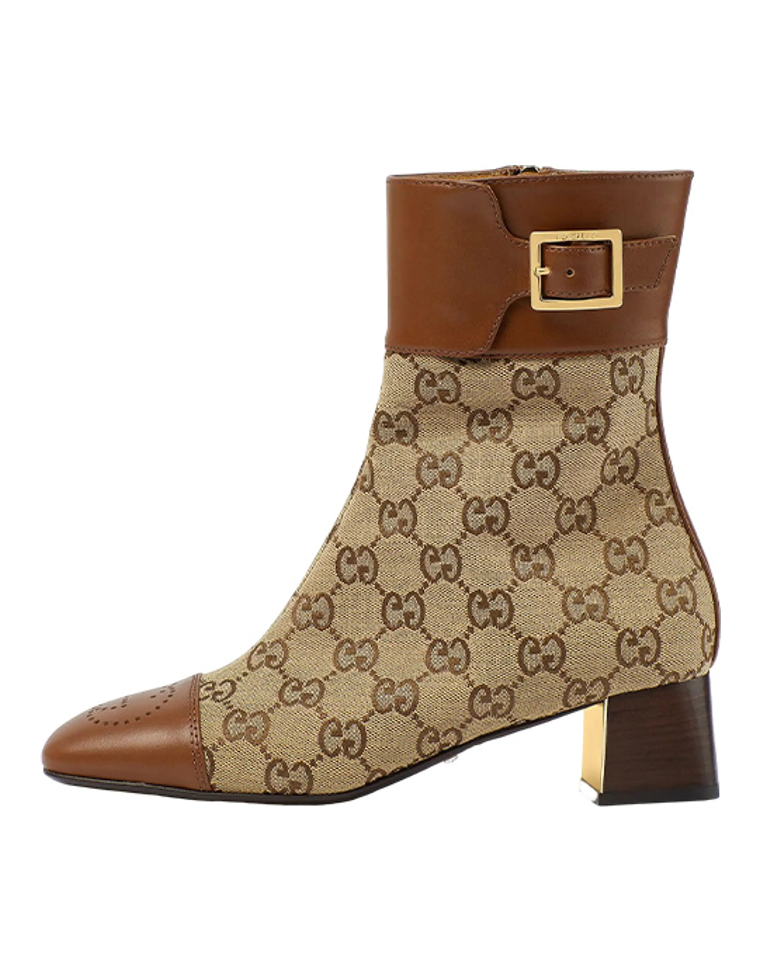 GUCCI GG Supreme Ankle Boots