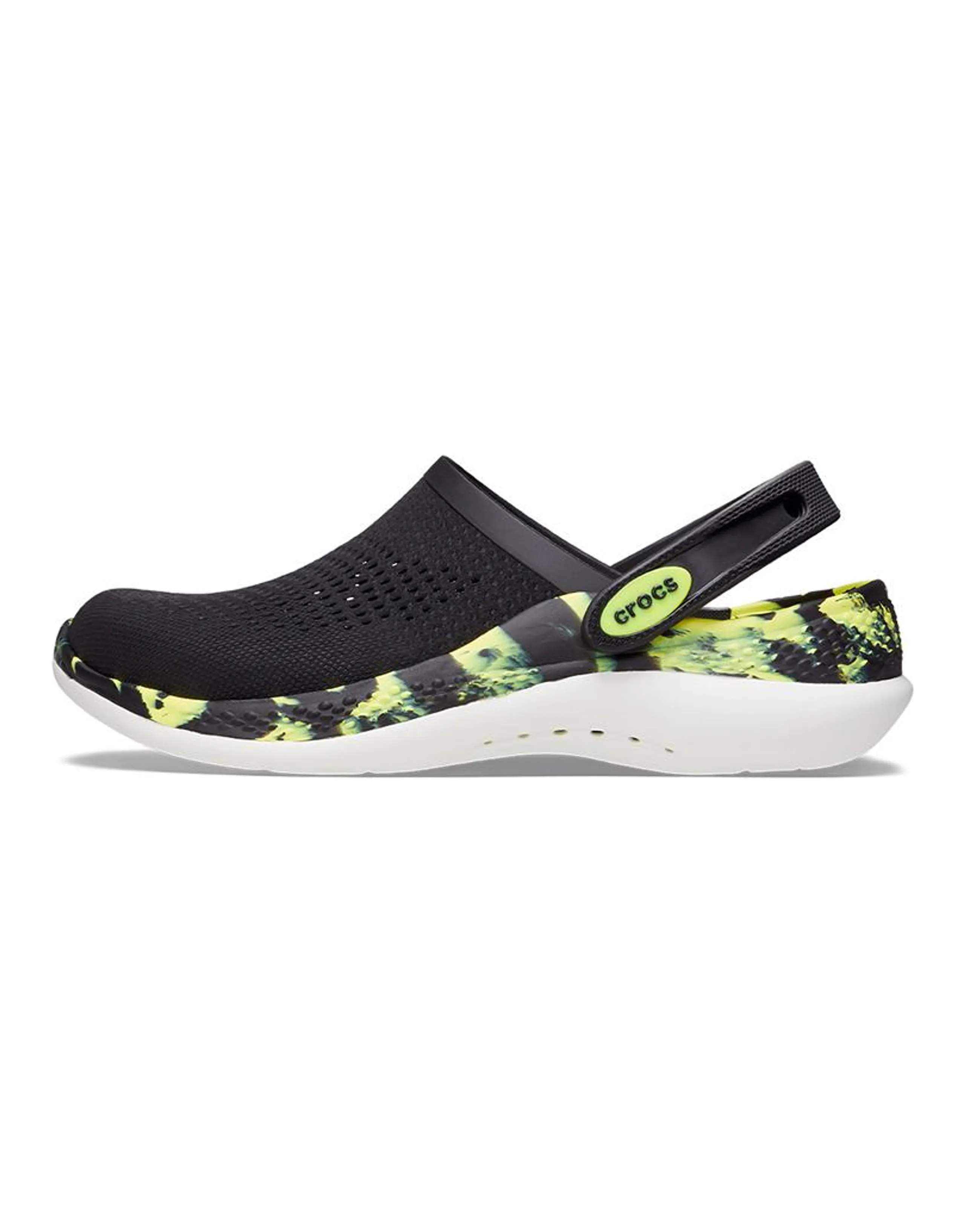 Crocs LiteRide 2.0 Clog 'Black Neon Yellow'