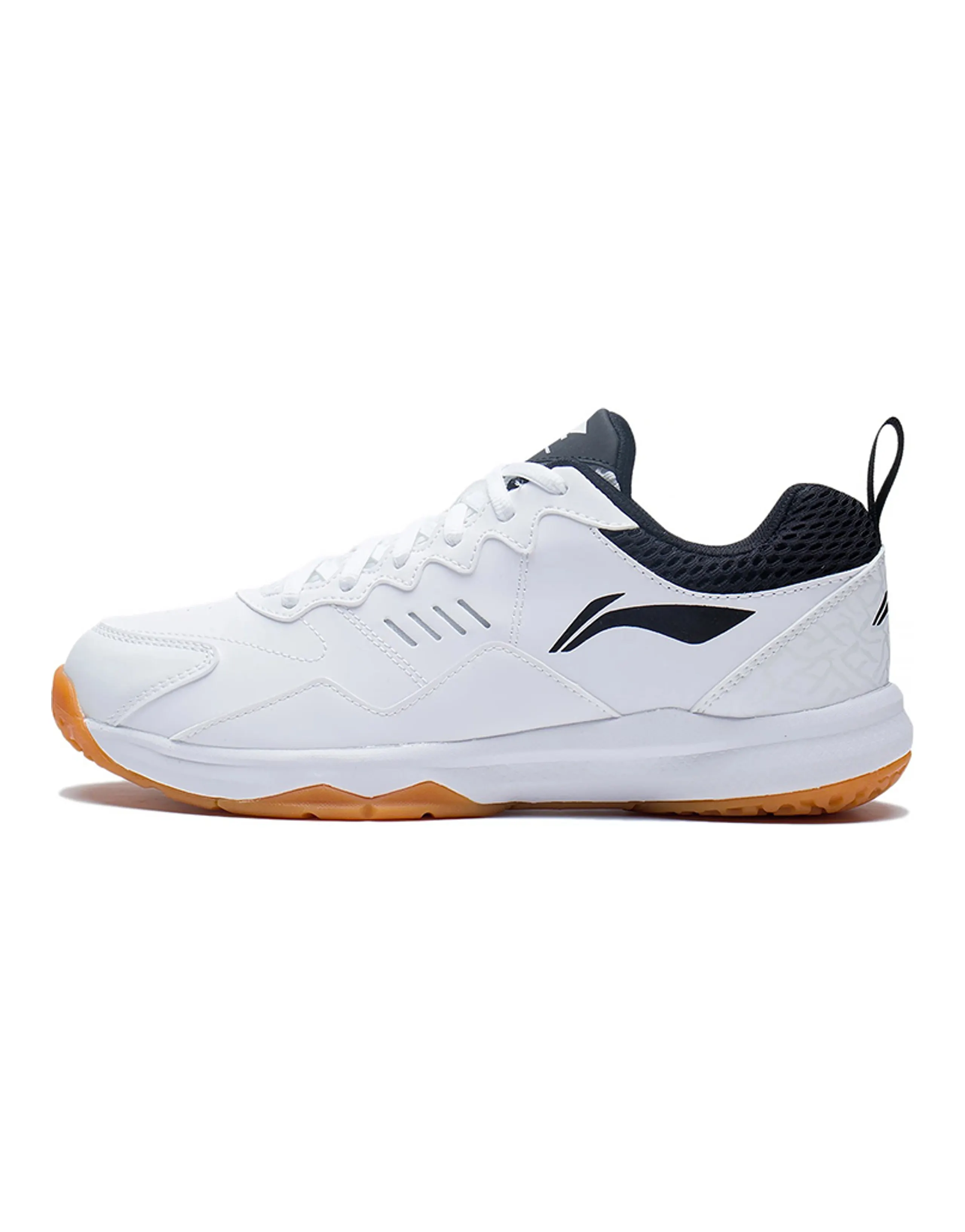 LiNing Ace 21 V1 Anti Slip And Wear Resistant Breathable Low Top Badminton Shoes Unisex White Black