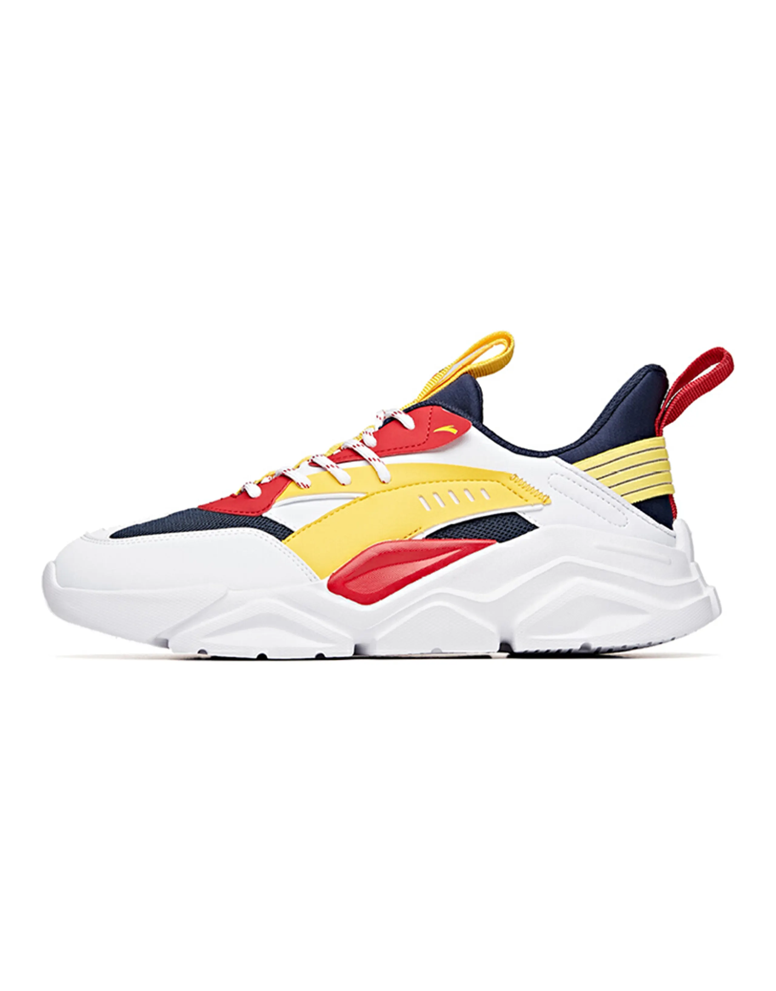 ANTA Life Collection Casual Shoes Men Low-Top White/Yellow/Red