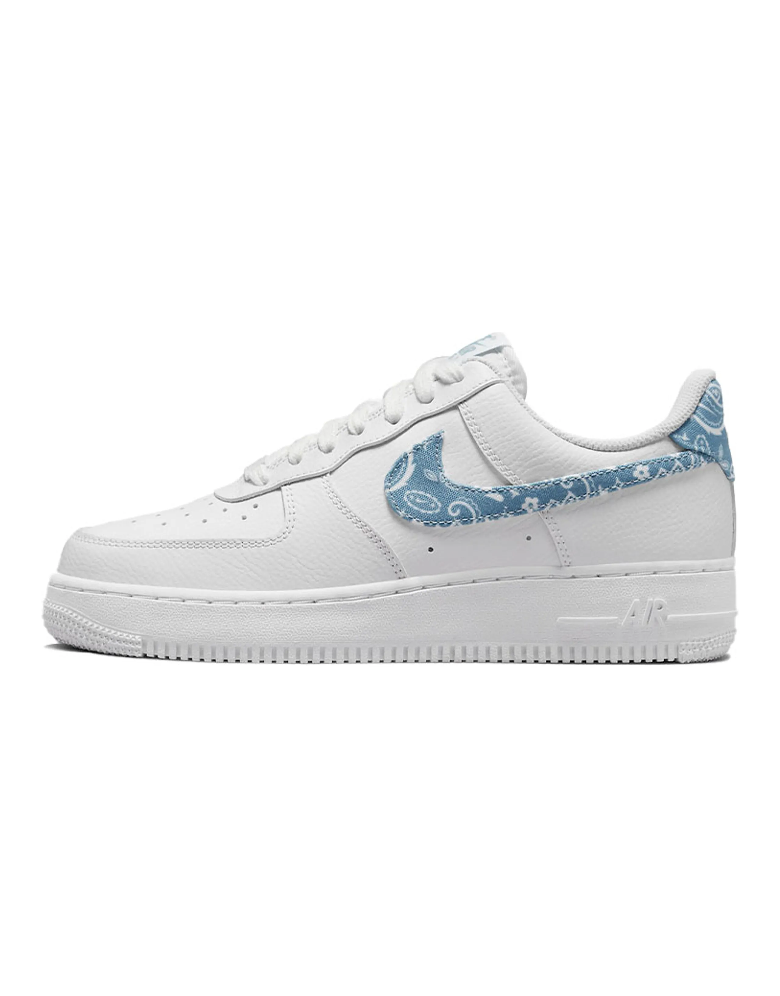 Nike Air Force 1 Low '07 Essential White Worn Blue Paisley Women's