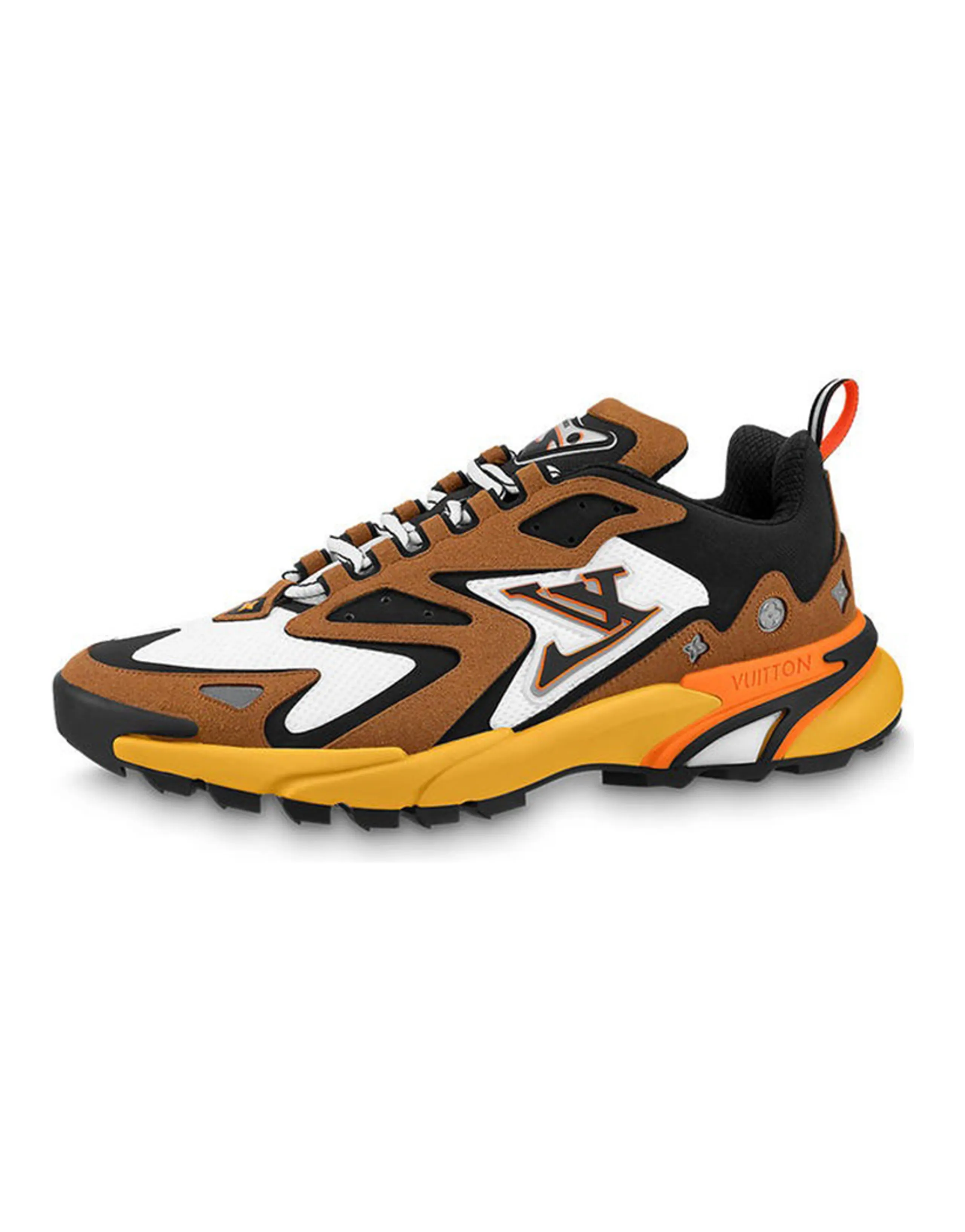 LOUIS VUITTON Runner Tatic Sneakers 'Orange White Brown'
