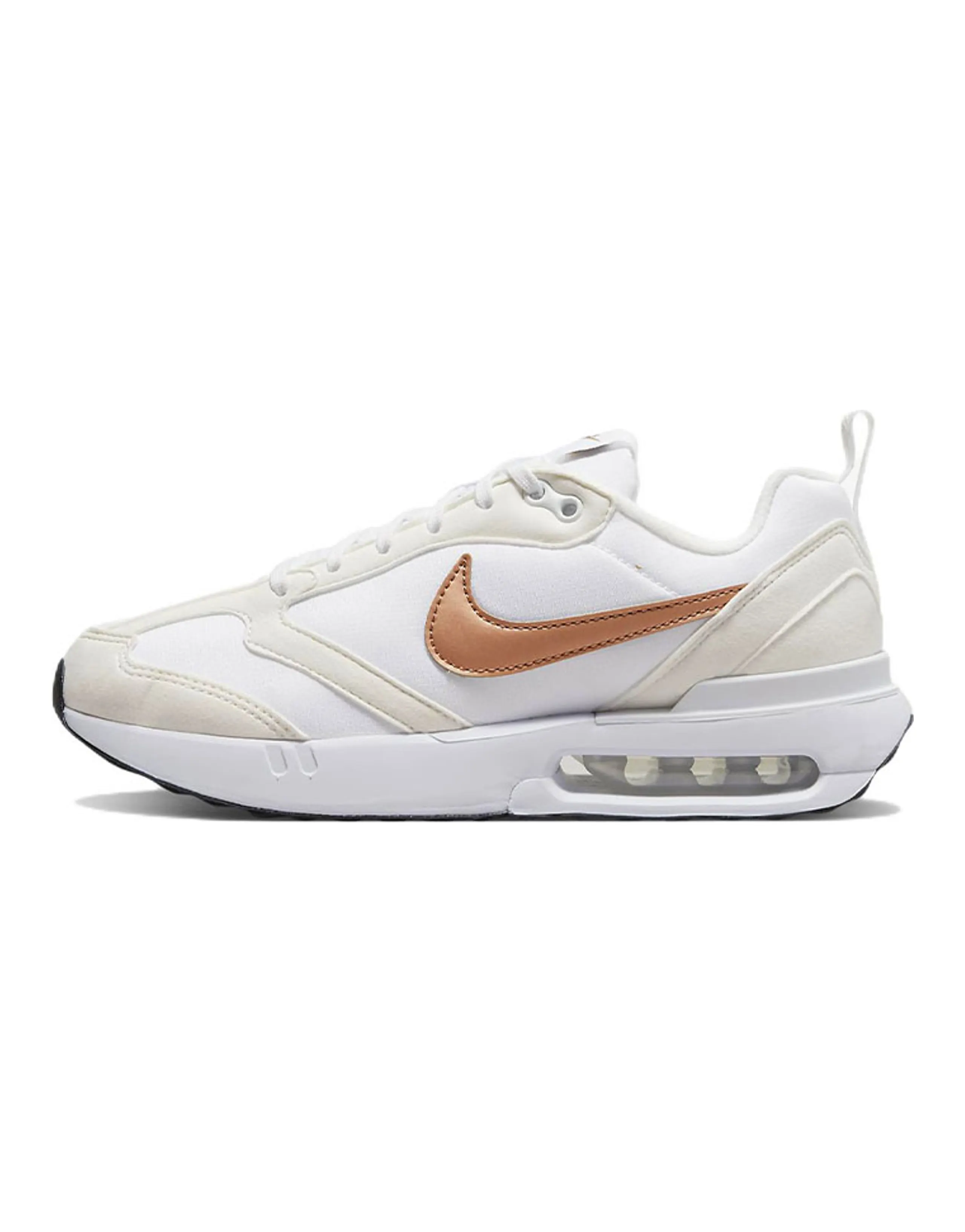 Nike Air Max Dawn Abrasion Resistant Breathable Low top Casual Shoes Ecru Teenagers