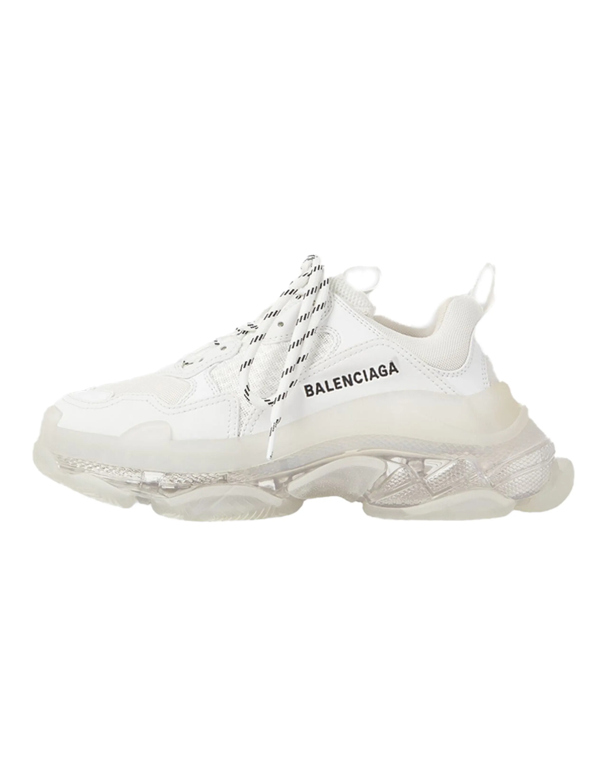 Balenciaga Triple S Clear Sole White