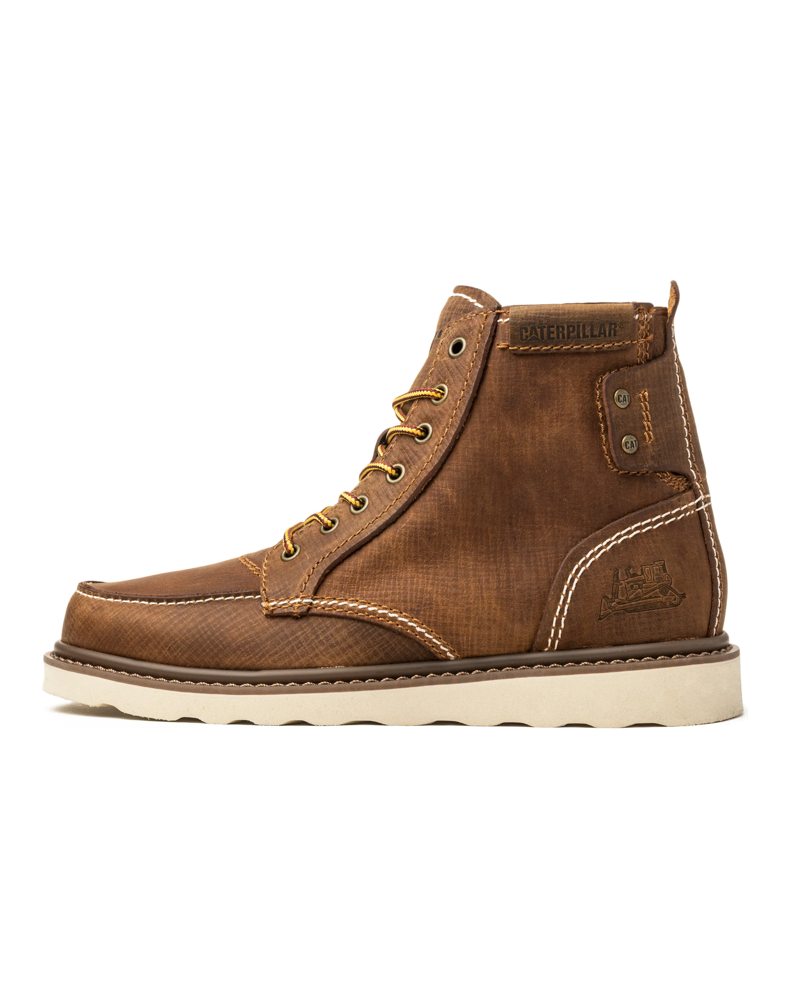 CAT Ankle-Length Martin Boot Men's Brown