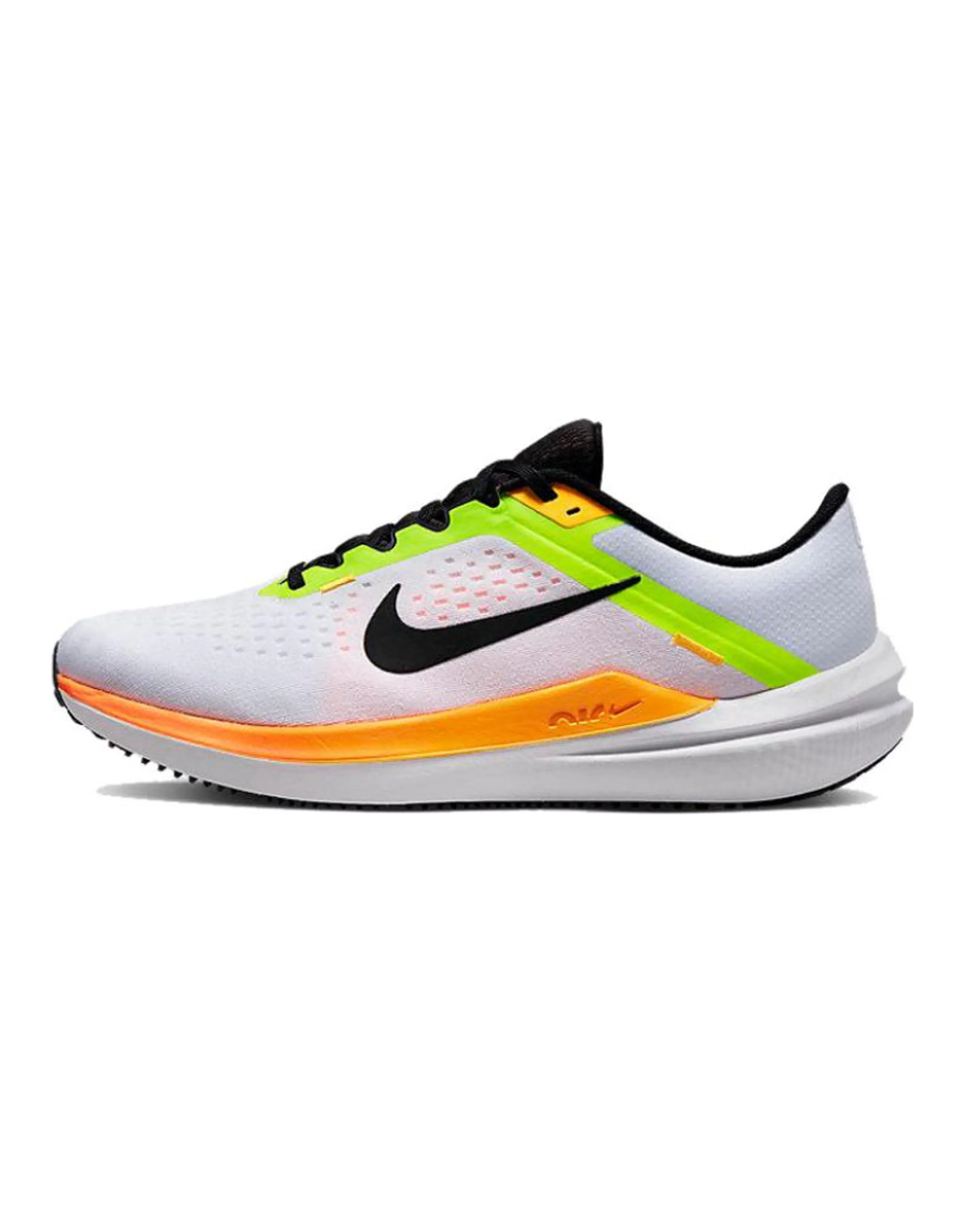 Nike Air Winflo 10 White Volt Laser Orange