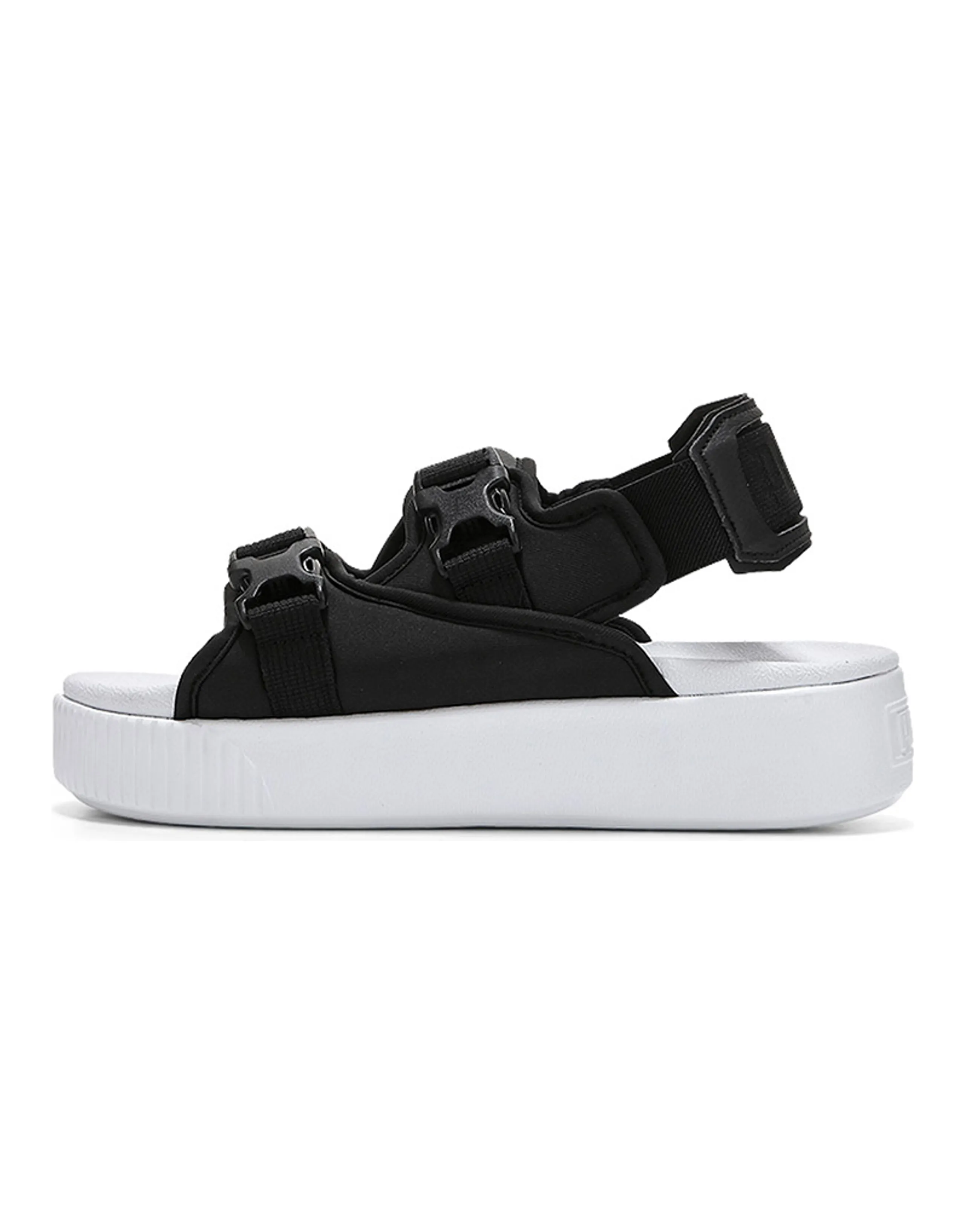 PUMA Platform Slide Ylm 19 'Black White' Women's