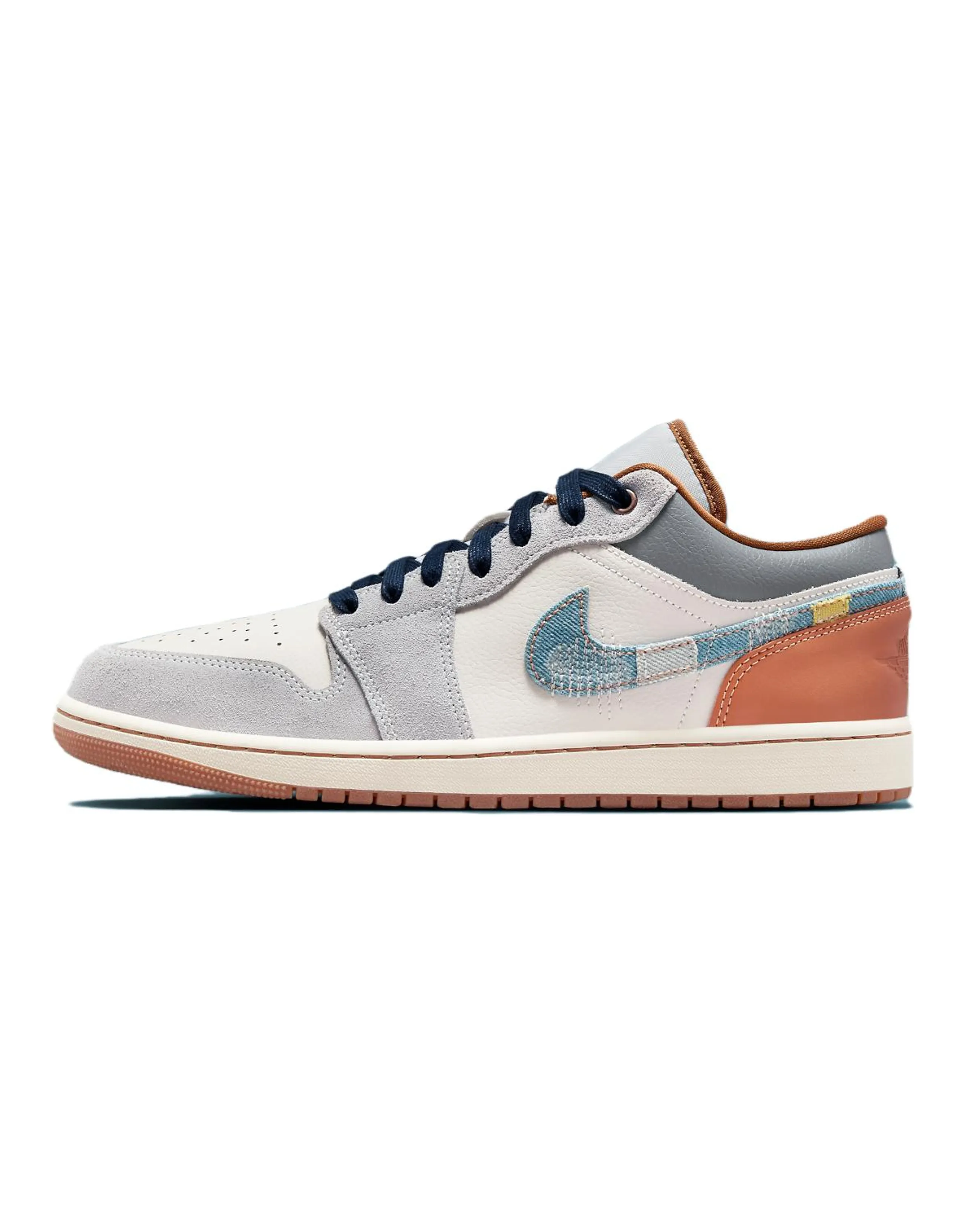 Air Jordan 1 Low SE "Repaired Denim Swoosh"