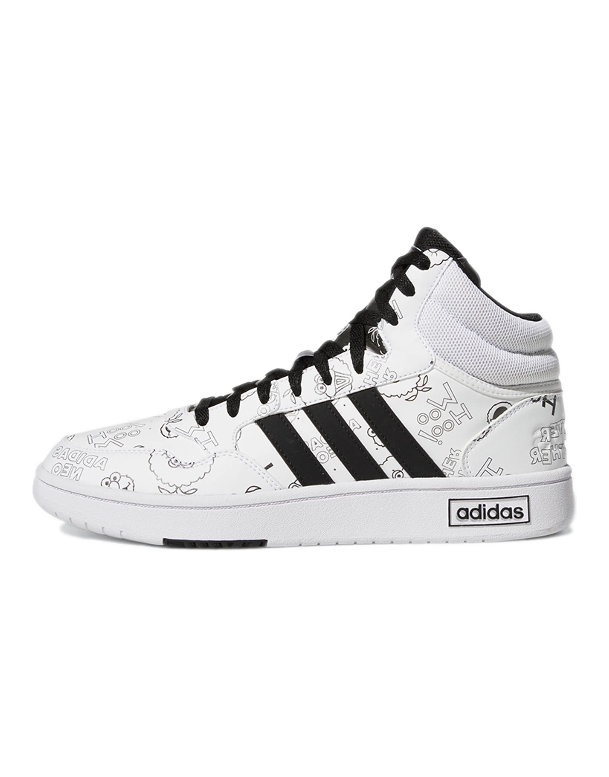 Adidas Neo Hoops 3.0 Mid 'White Black'
