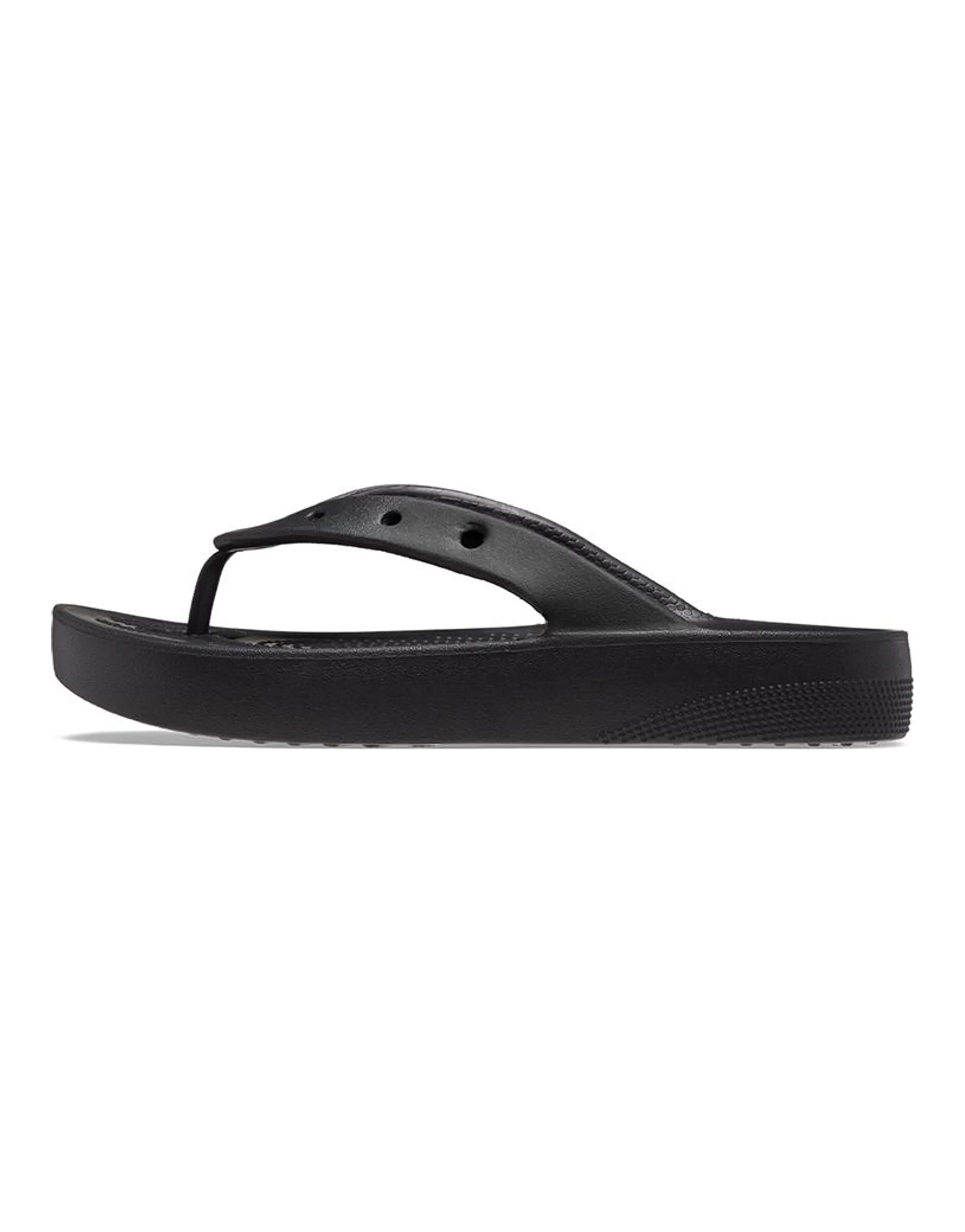 Crocs Classic Platform Flip 'Black' Women's