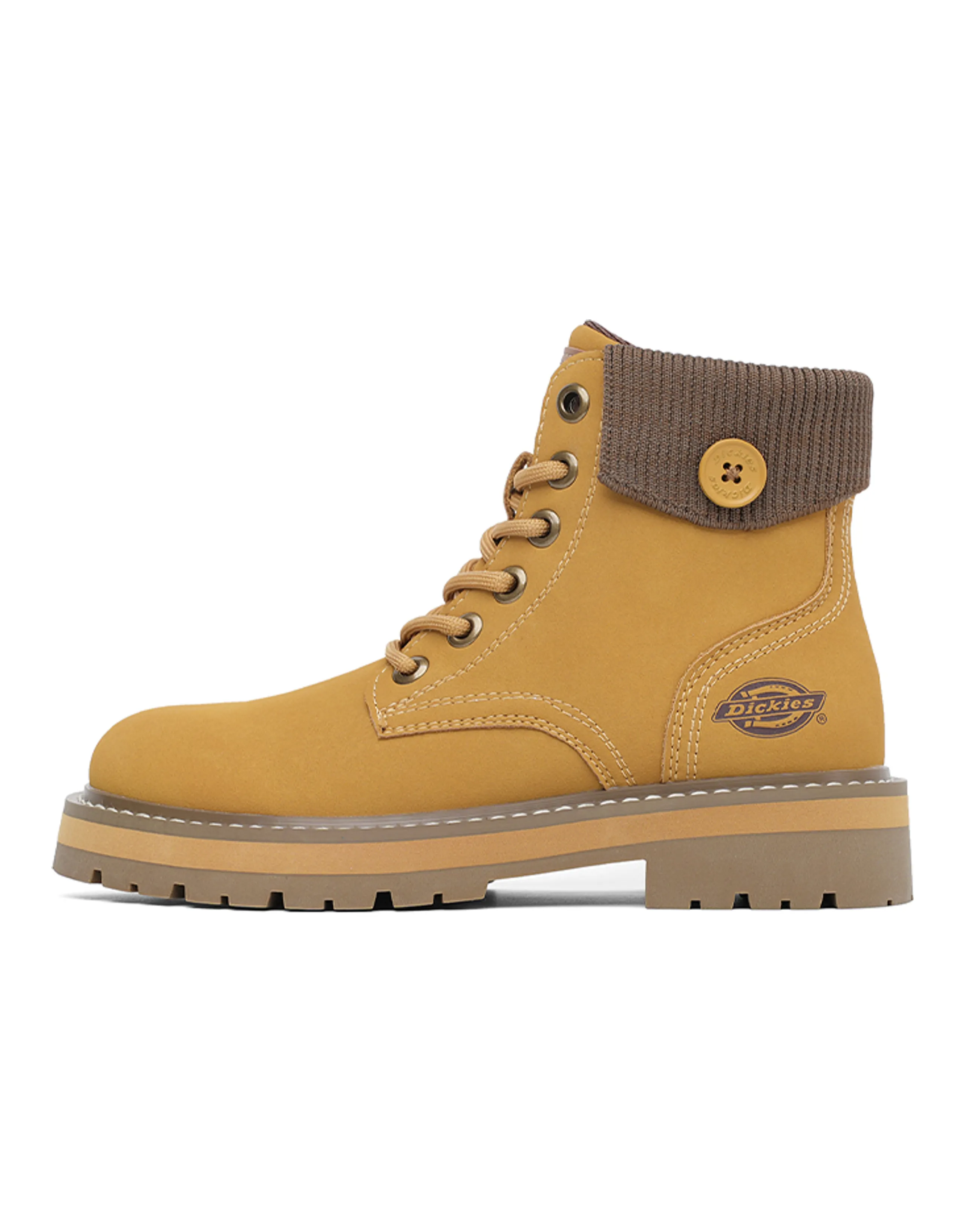 Dickies Short Mid-Calf Martin Boot Women's Earth Yellow