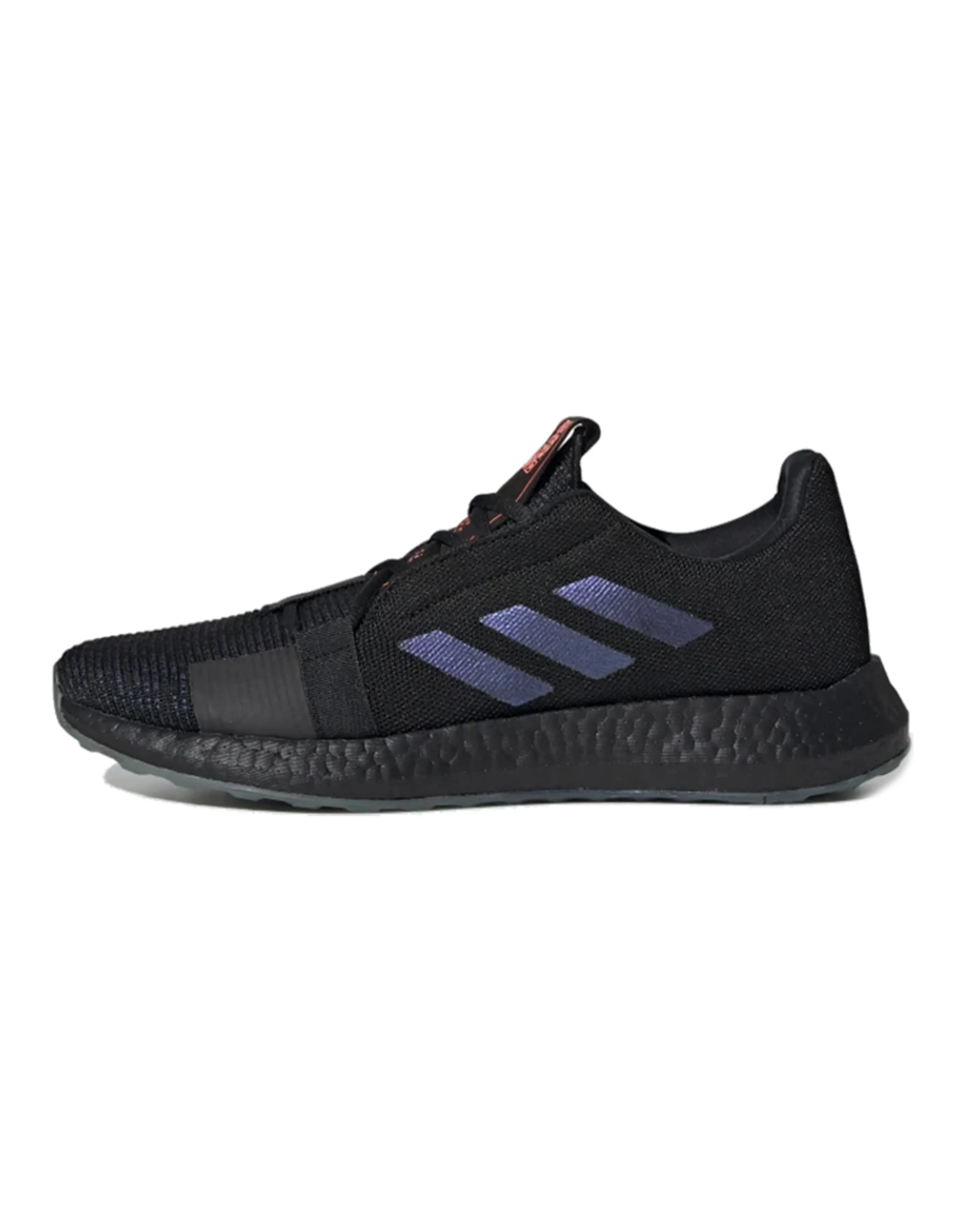 Adidas Senseboost Go Core Black Boost Blue Violet Met