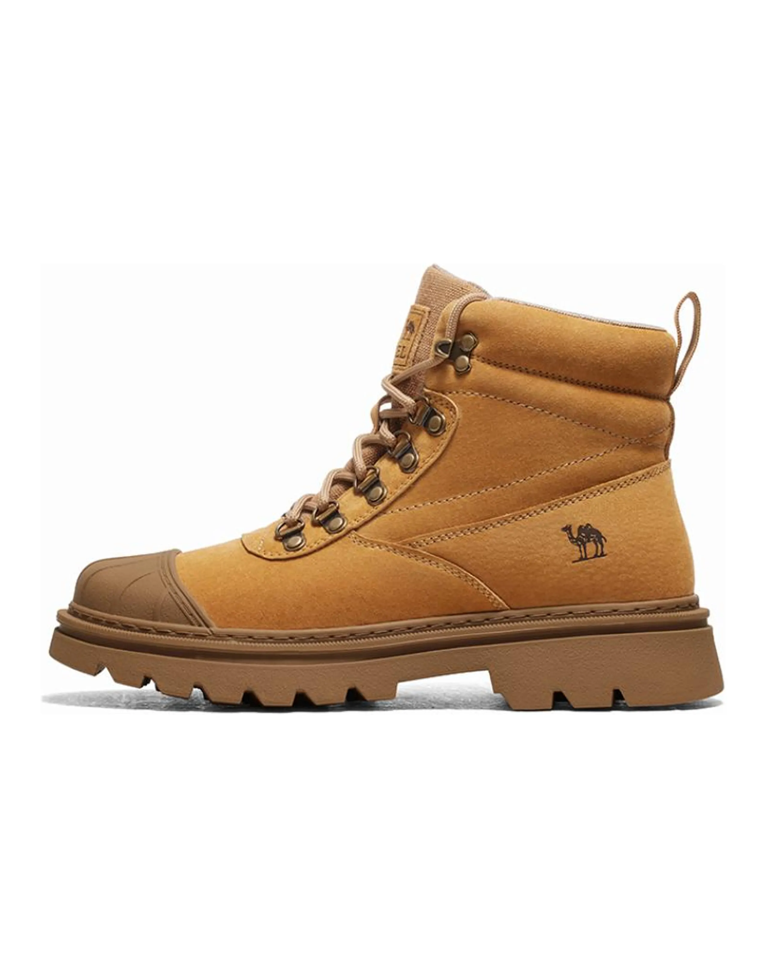 CAMEL Abrasion-Resistant Short Outdoor Boots 4cm Women's