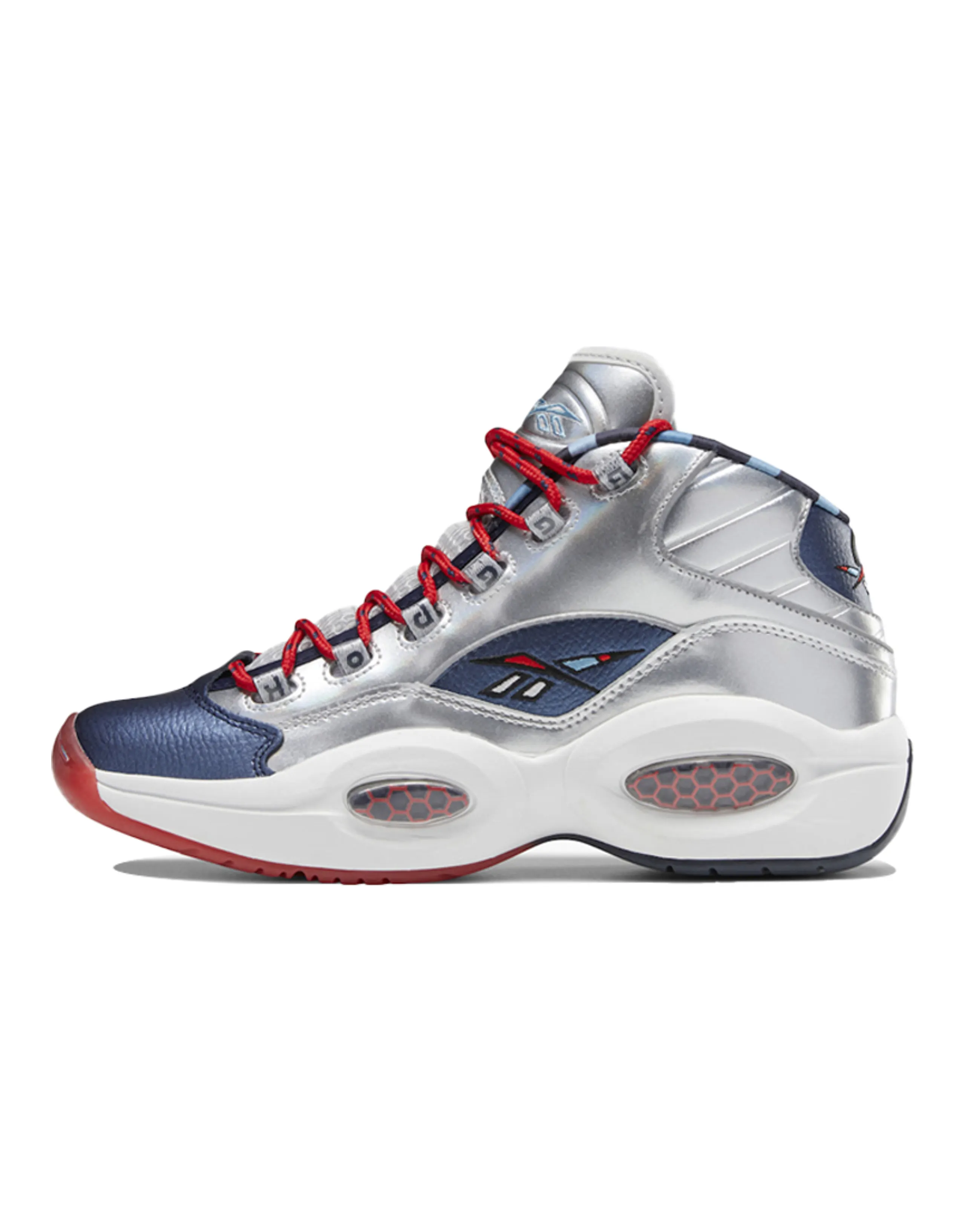 Reebok Question Mid Iverson X Harden Silver