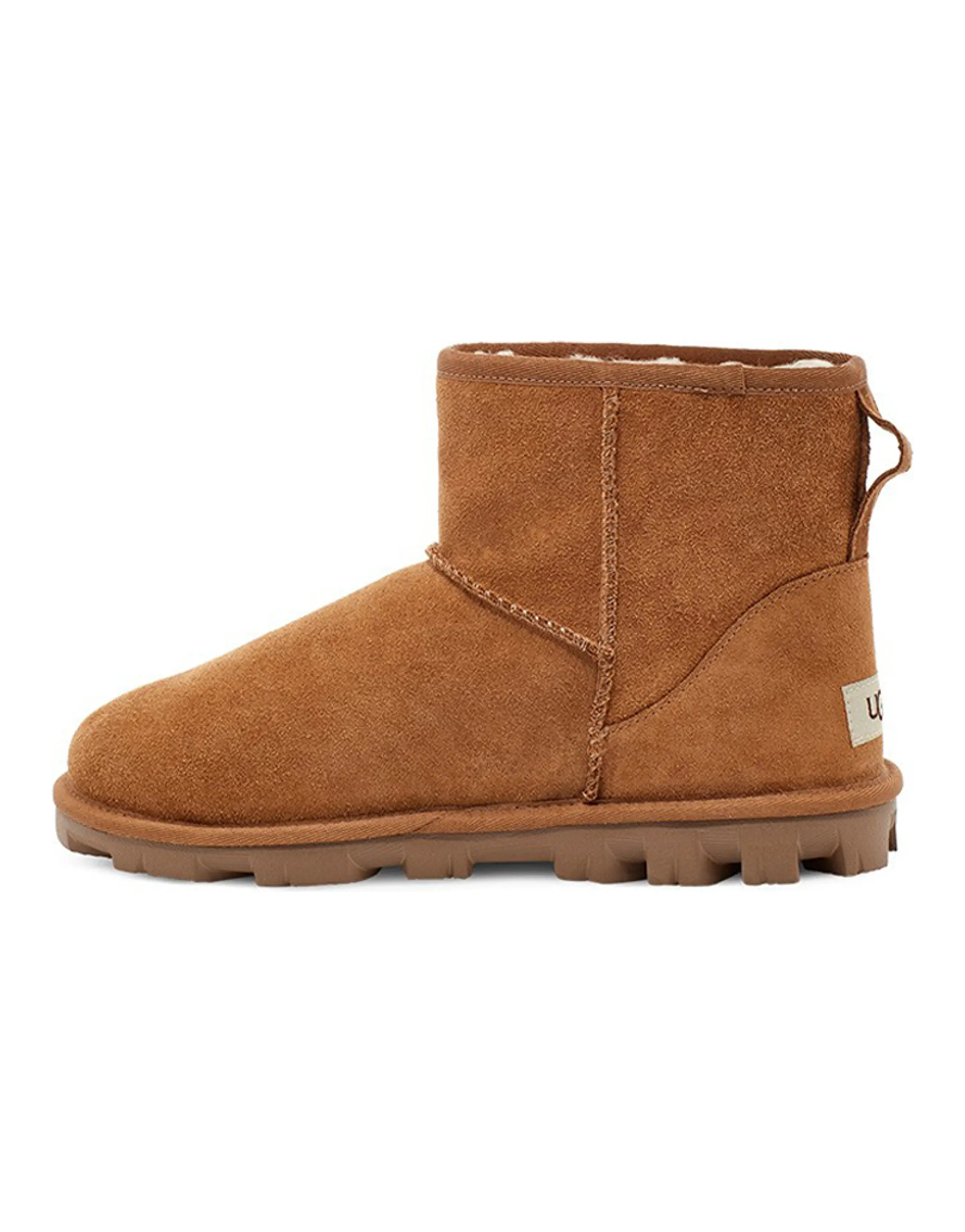 UGG Essential Mini Classic Fleece Lined Brown Women's