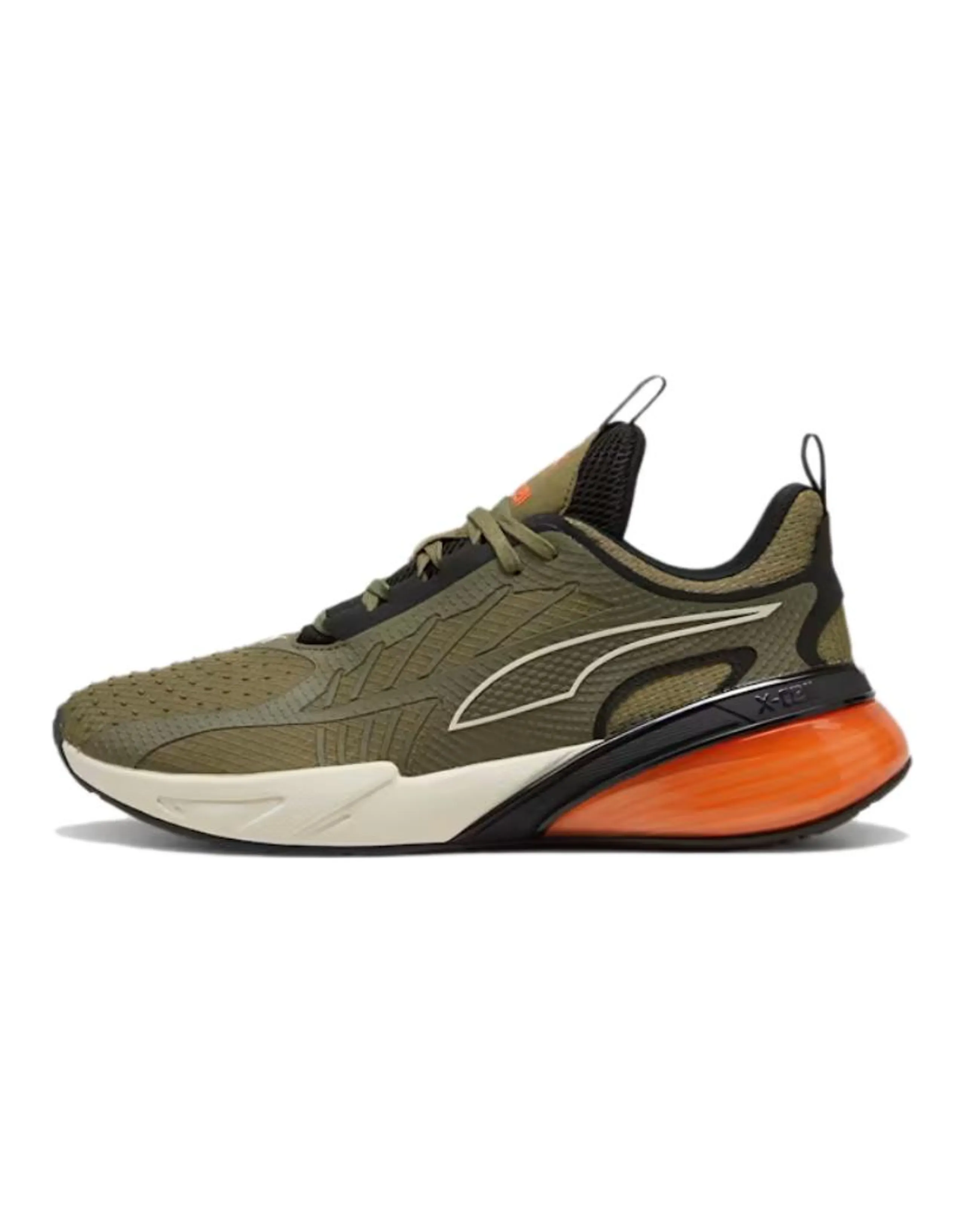 PUMA X-Cell Action Comfort Lightweight Slip-Resistant Wear-Resistant Low-Top Casual Running Shoes Unisex Green