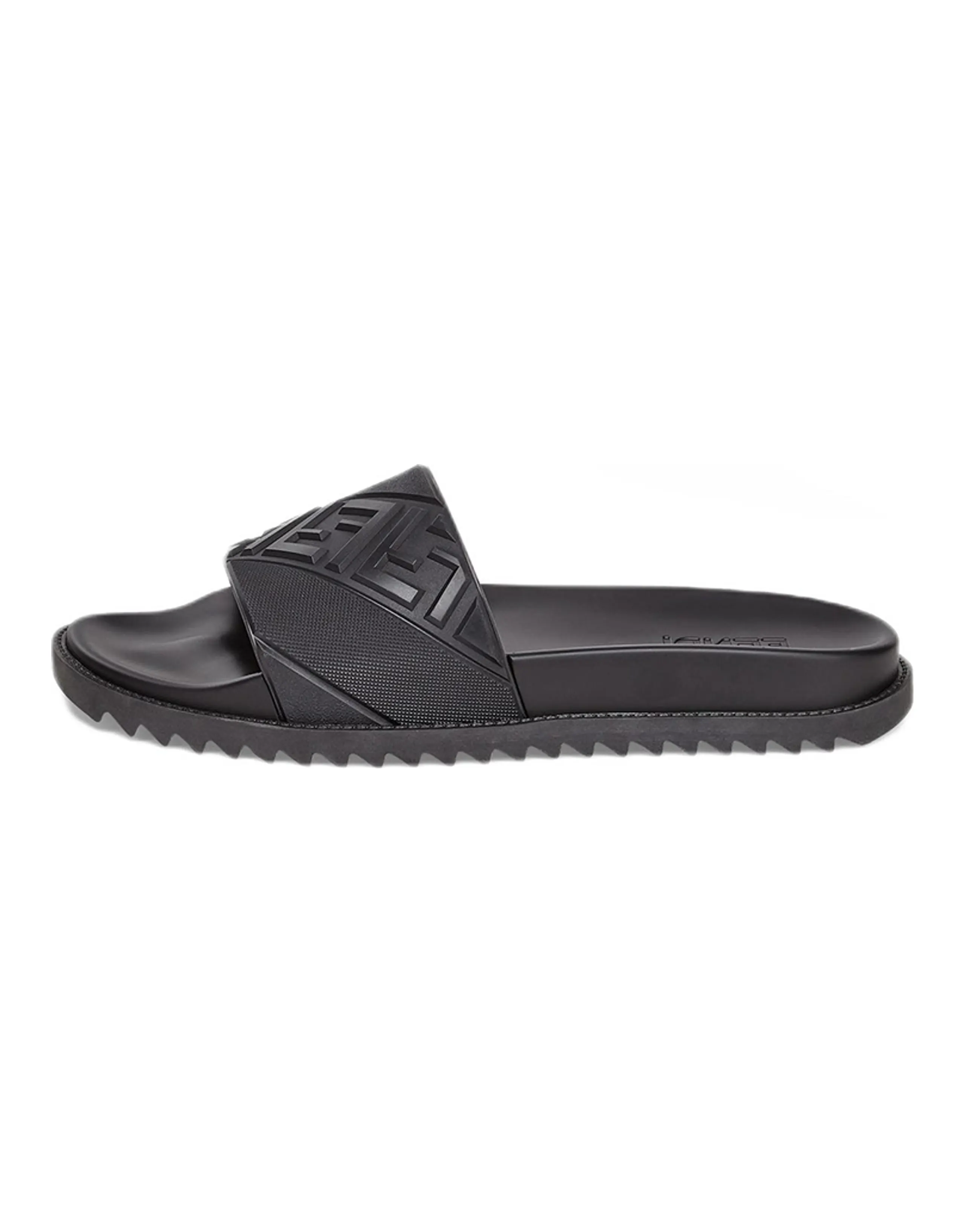FENDI Rubber Slides Black