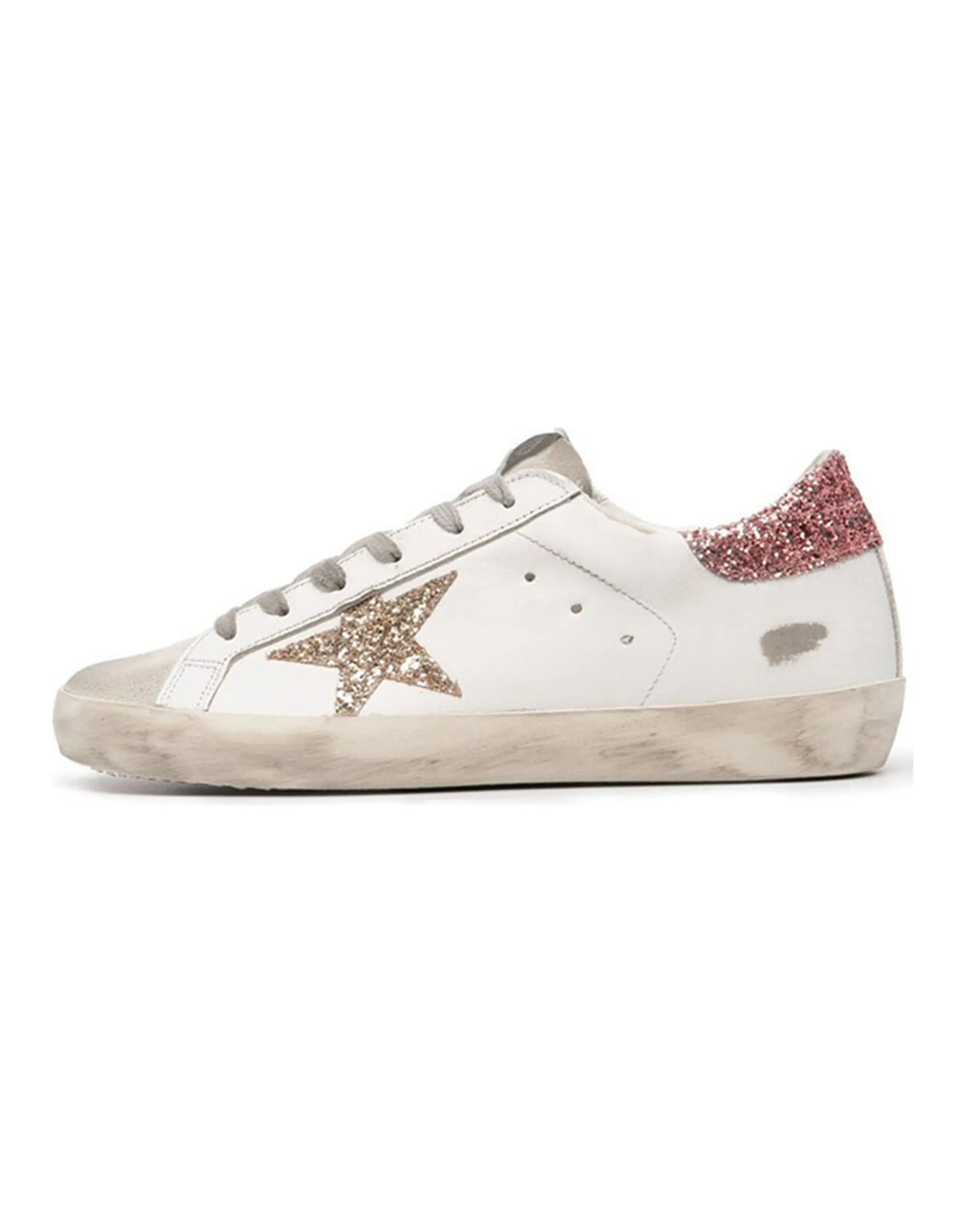 Golden Goose Super-Star Skateboard Shoes Women's Low-Top White