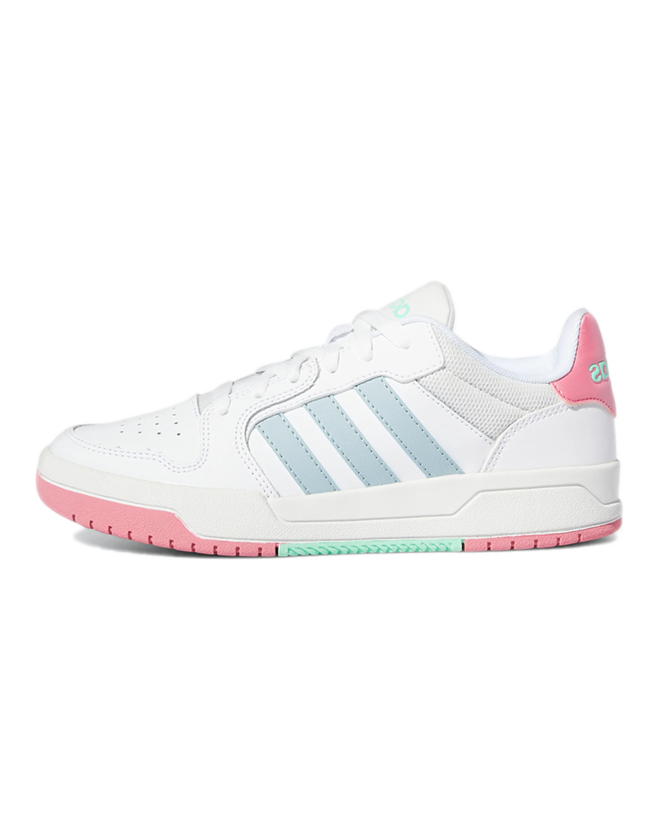 Adidas Neo Entrap Cozy Wear Resistant Skate Shoes 'White Pink Blue' Women's