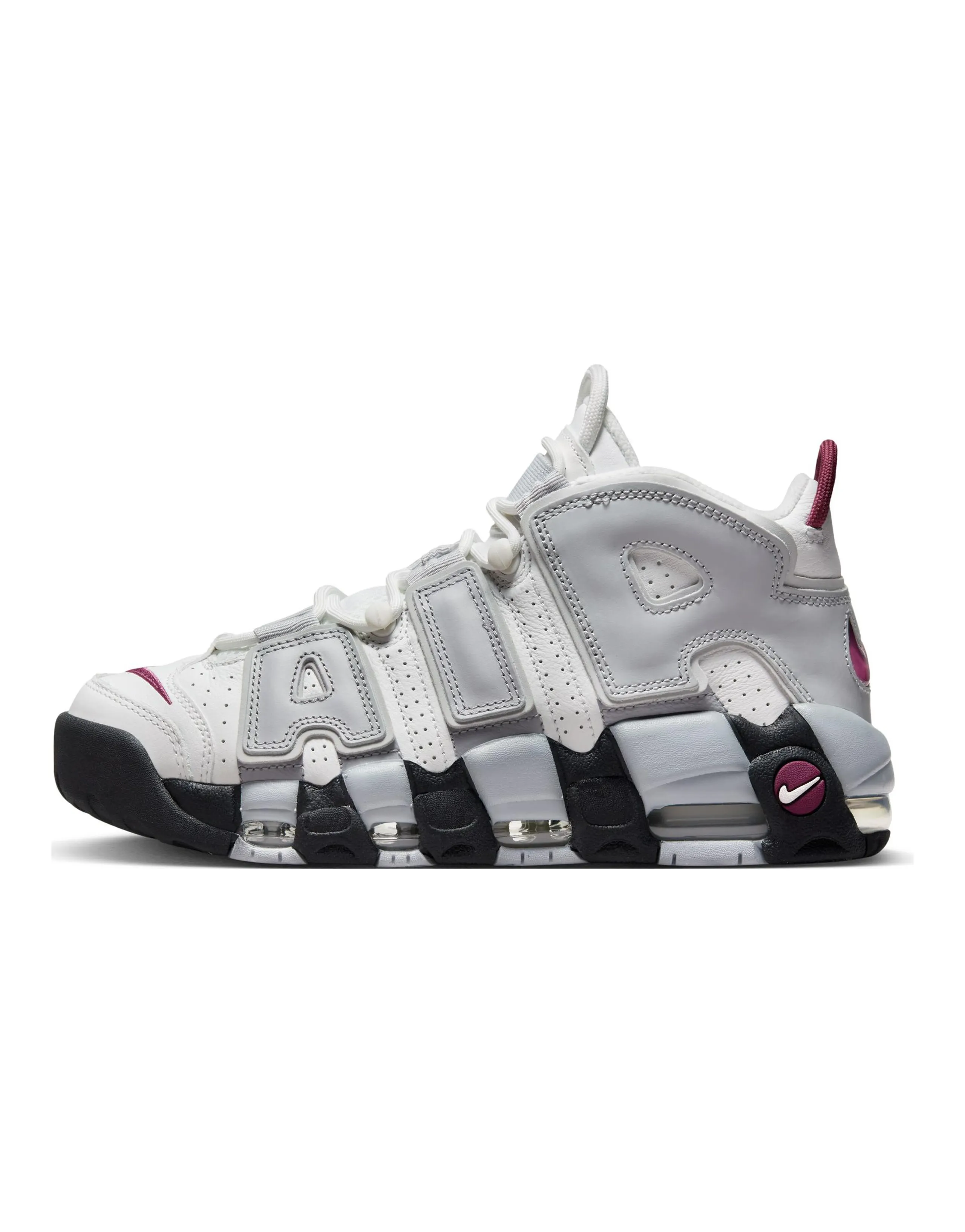 Nike Air More Uptempo Rosewood Wolf Grey Women's