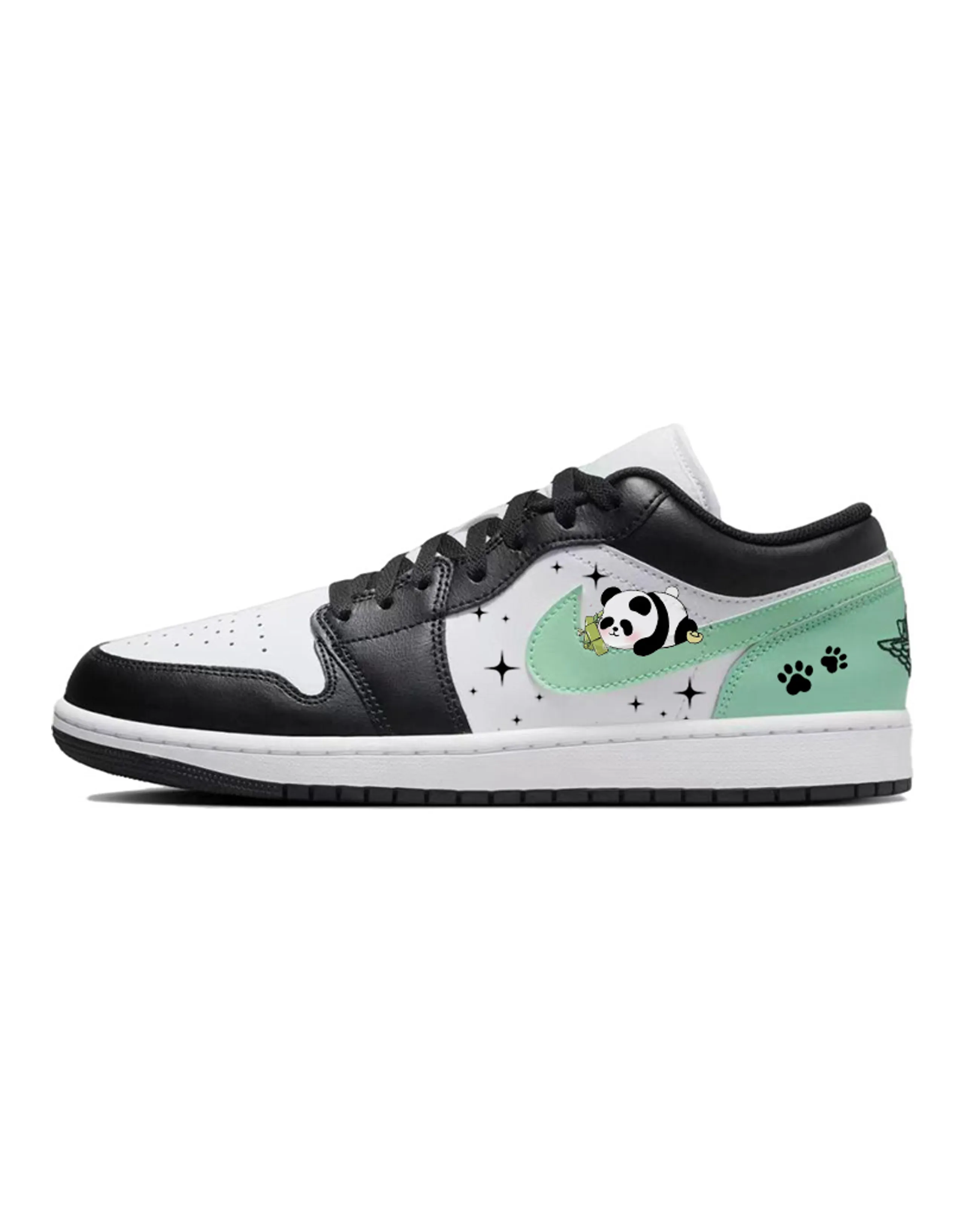 JORDAN Air JORDAN 1 Vintage Basketball Shoes Men Low Top Green/White