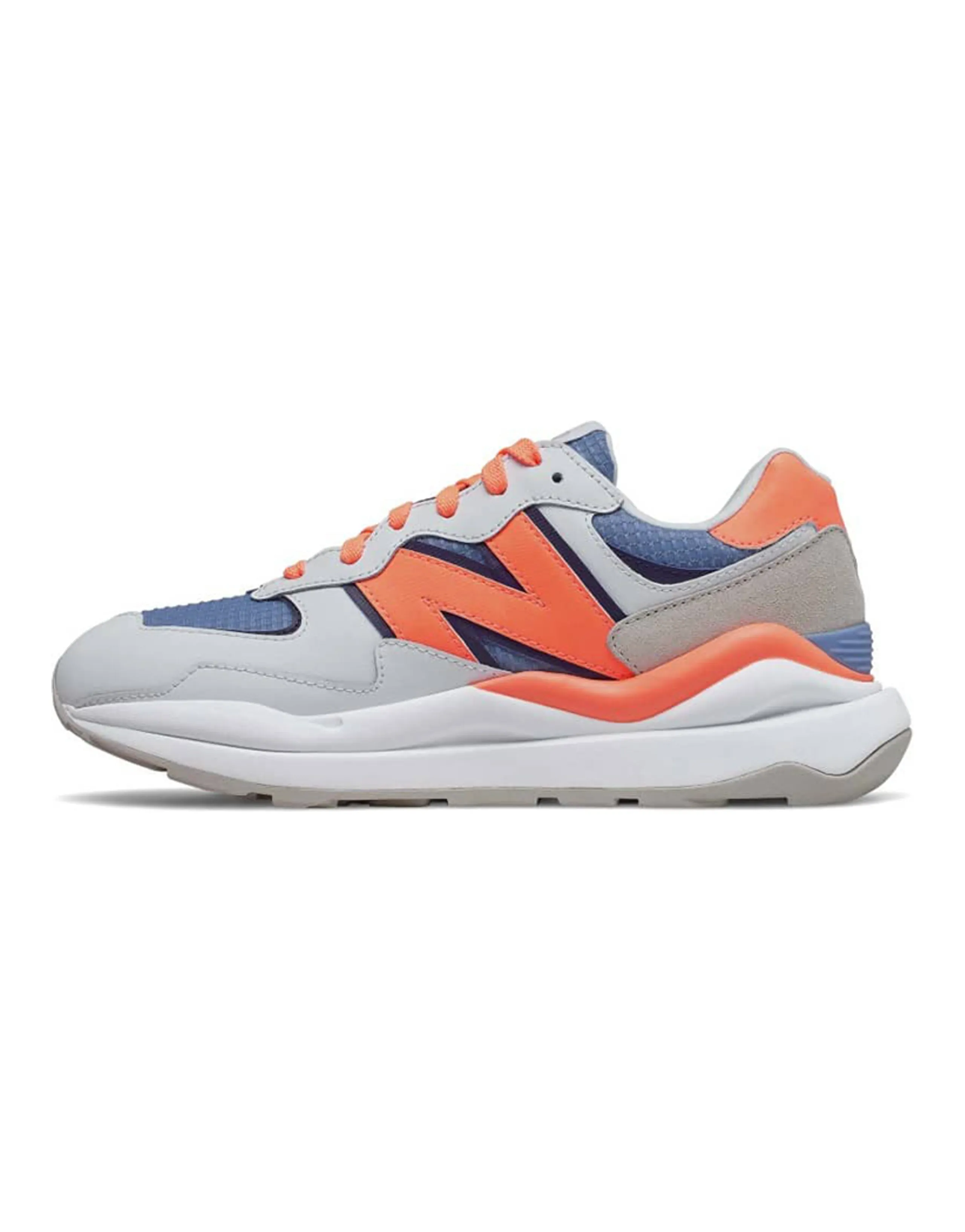 New Balance 57/40 White Orange Stellar Blue Women's