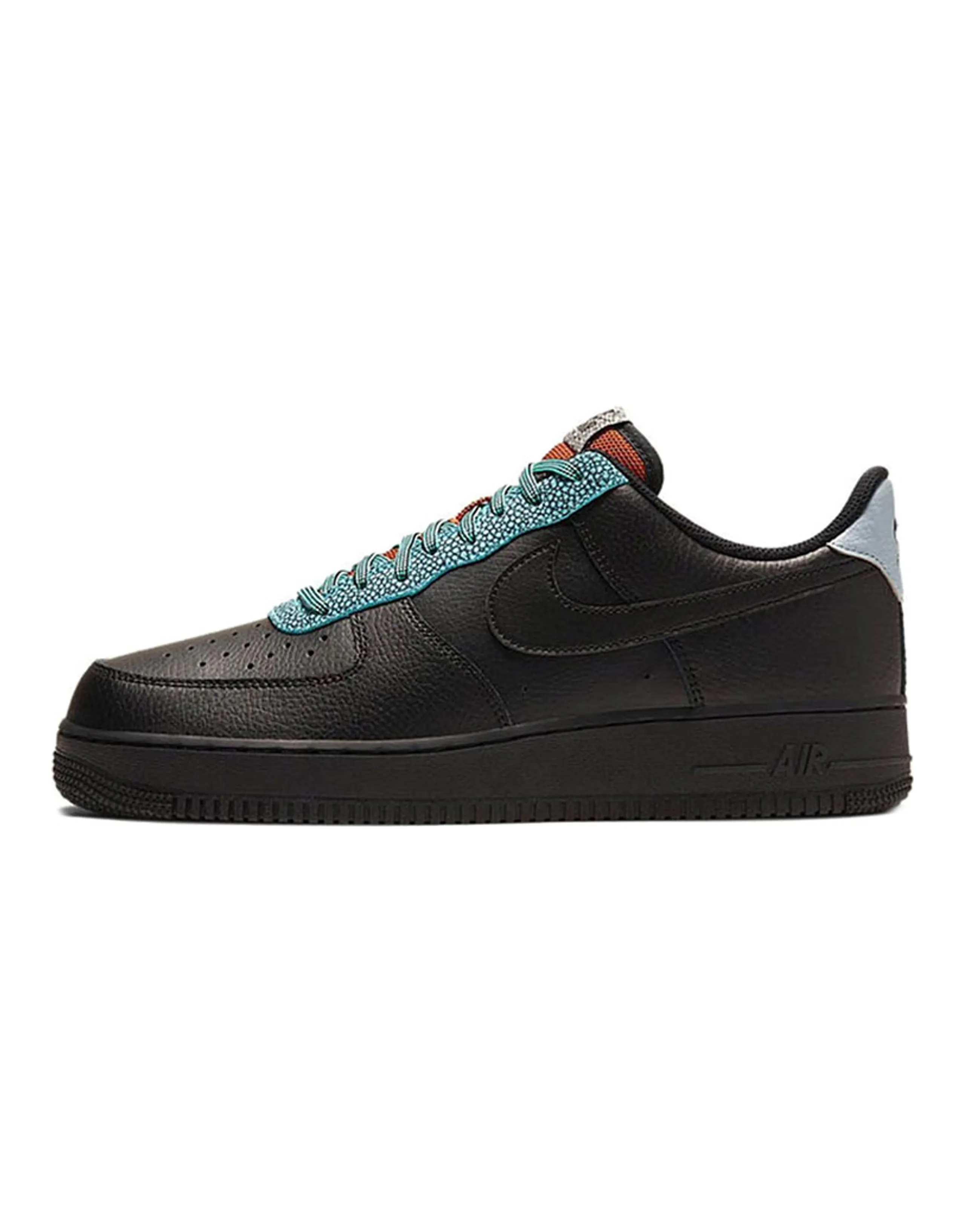 Nike Air Force 1 Low '07 LV8 Black Obsidian Mist Orange