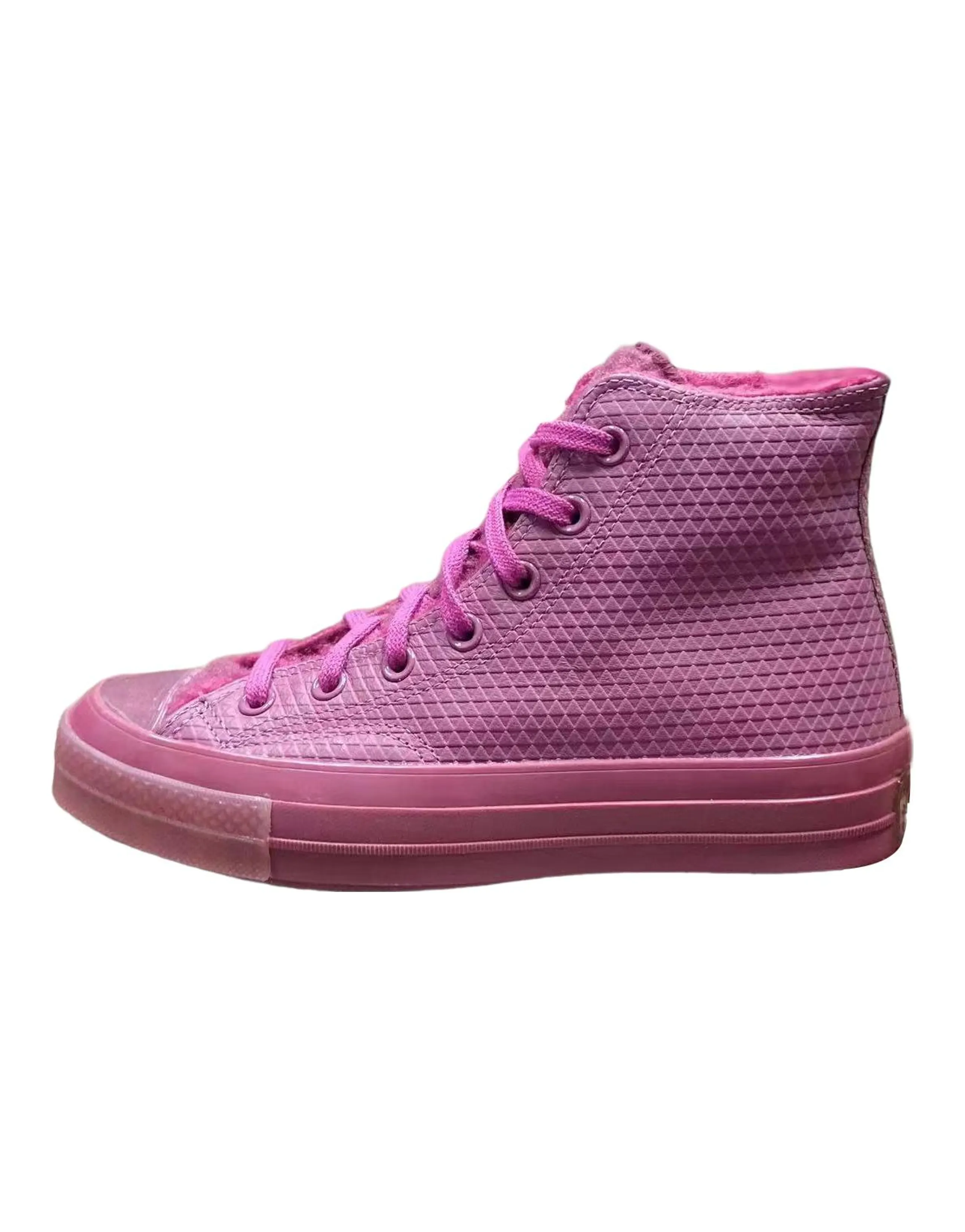 Converse 1970s Anti-Slip Wear-Resistant High-Top Canvas Shoes Women's Purple