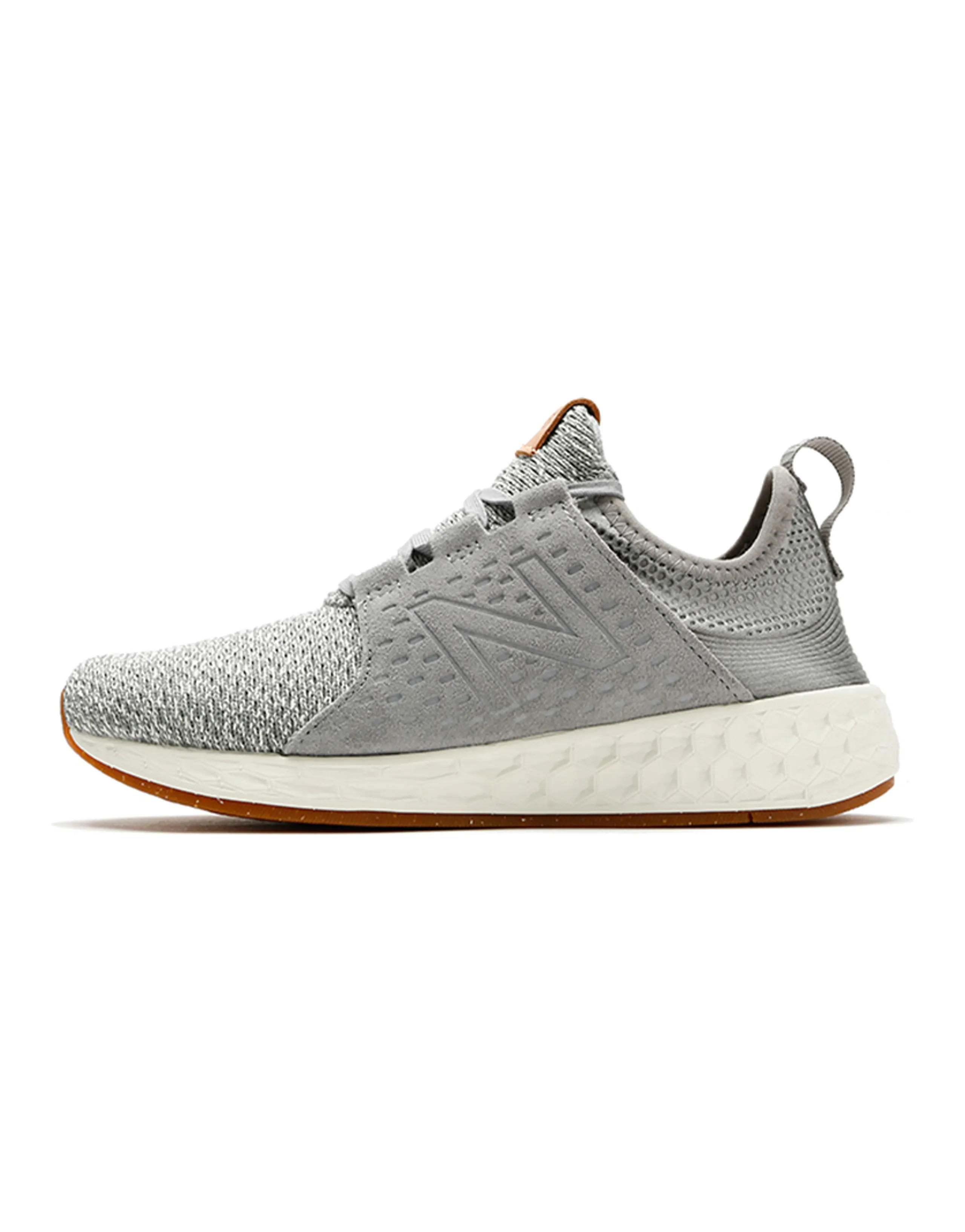 New Balance Fresh Foam Cruz 'Gray White Brown' Women's