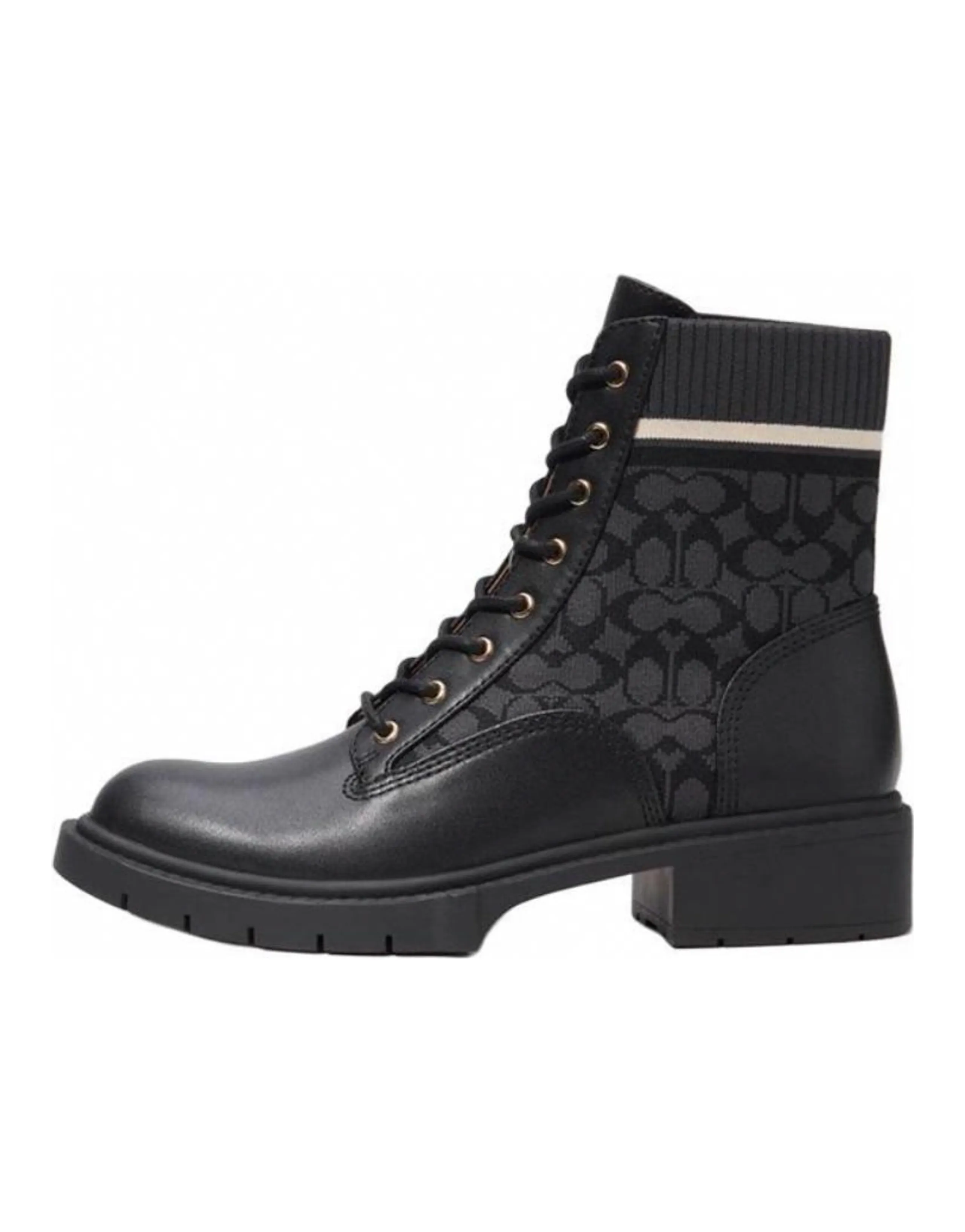 COACH Ankle Boots 2.5cm Women's Black