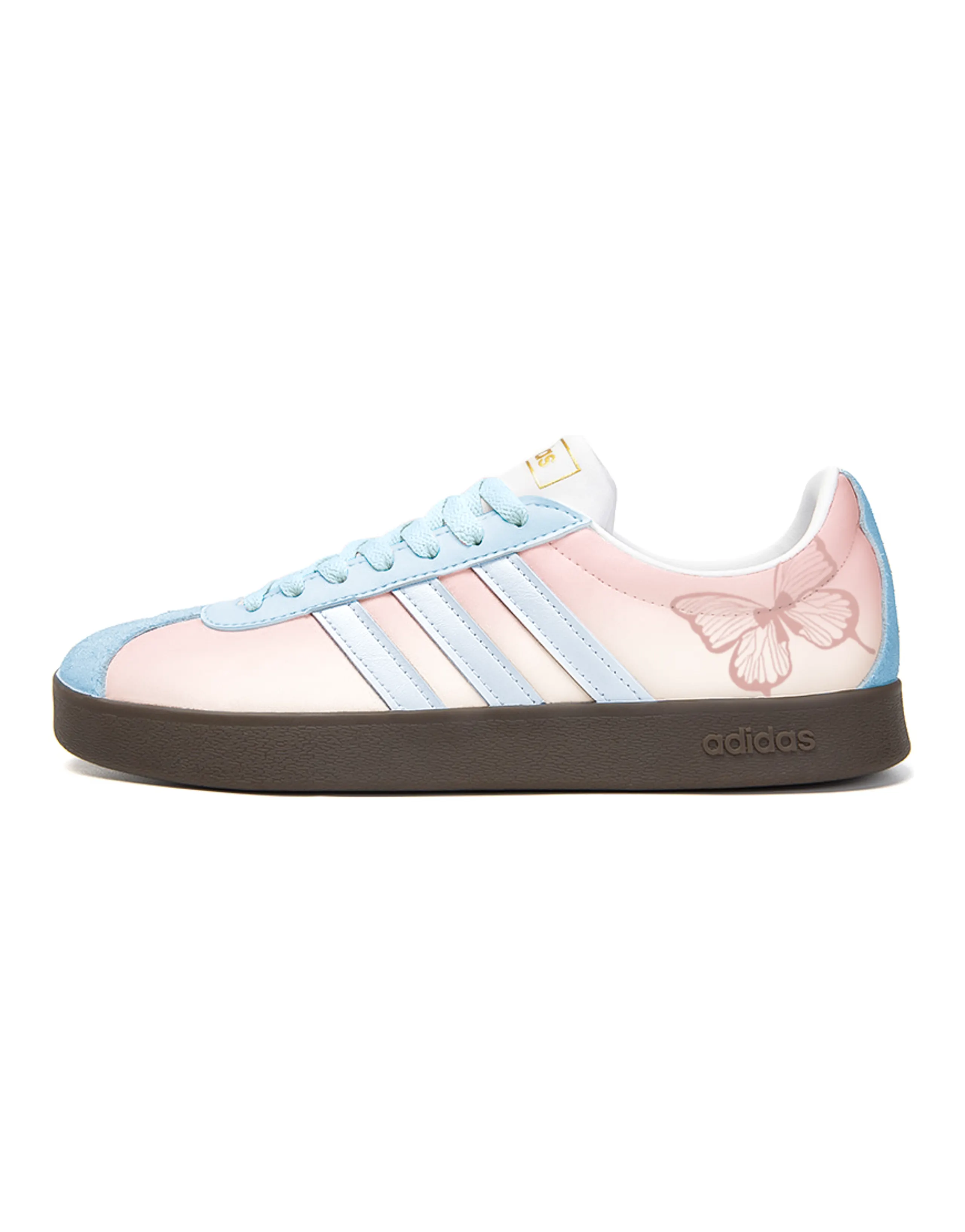 Custom Sneakers adidas neo VL Court 2.0 'Yiduo' Low-Top Sneakers Unisex Pink Blue