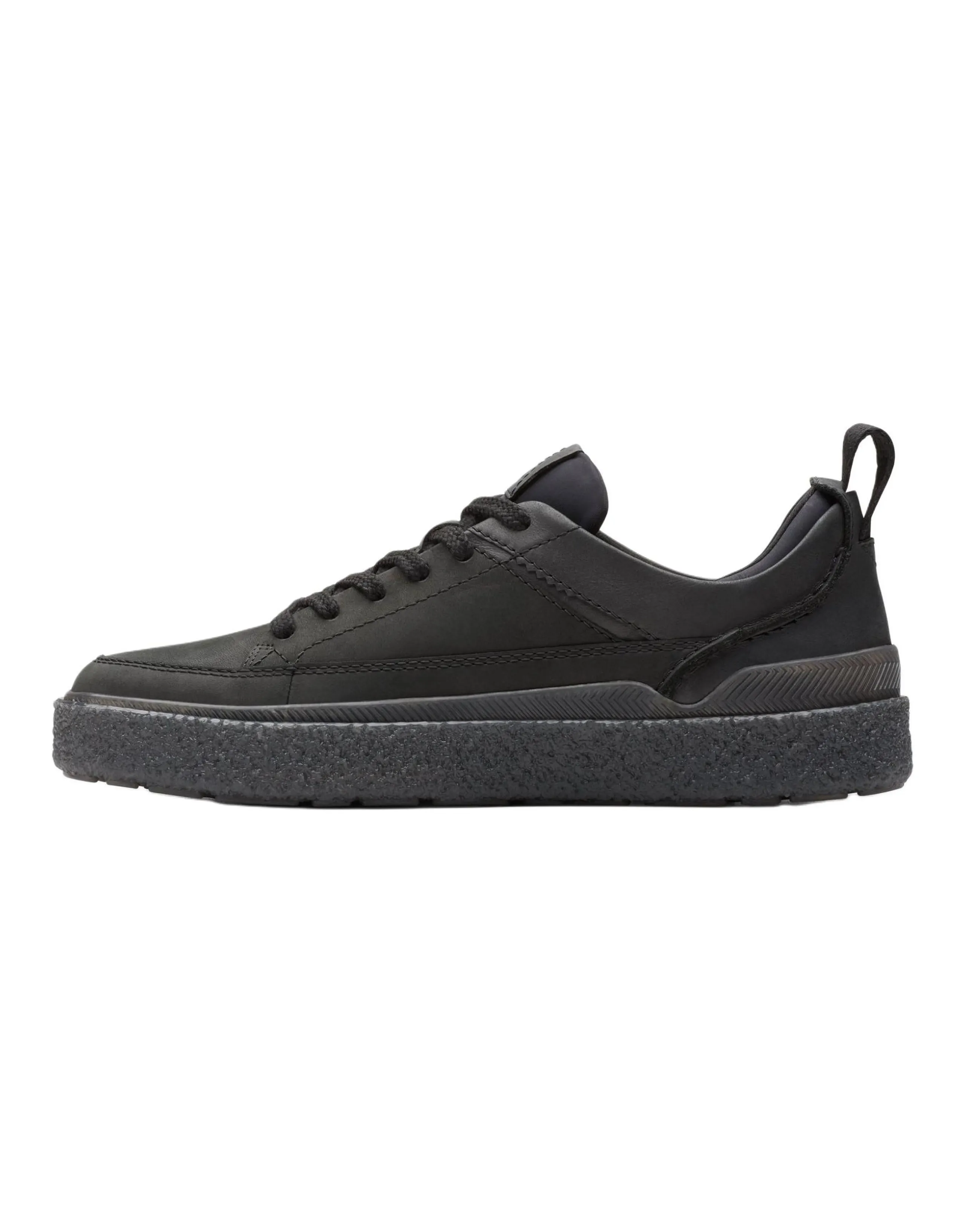 Clarks Skateboard Shoes Men Low-Top Black