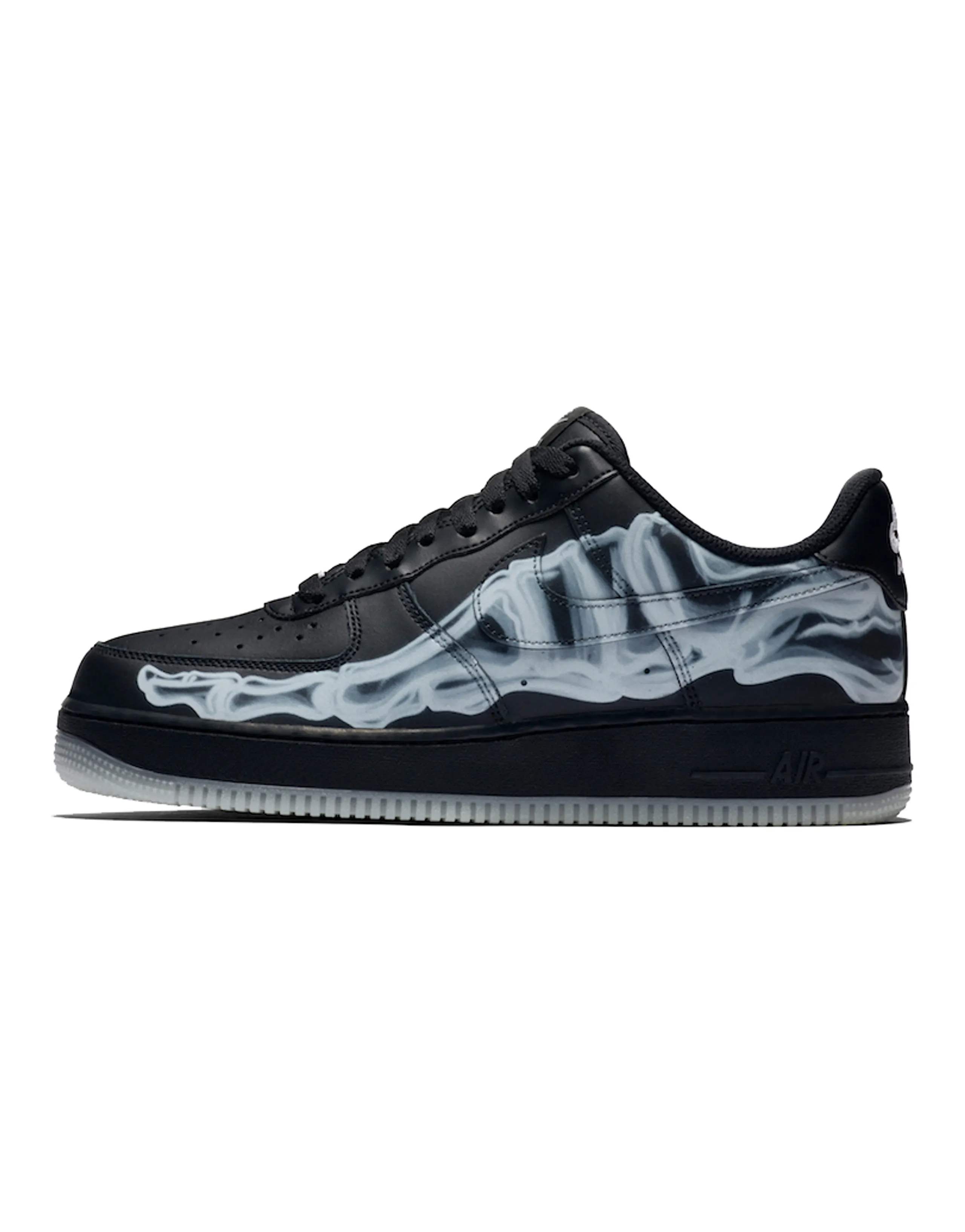 Nike Air Force 1 '07 Qs 'Black Skeleton'