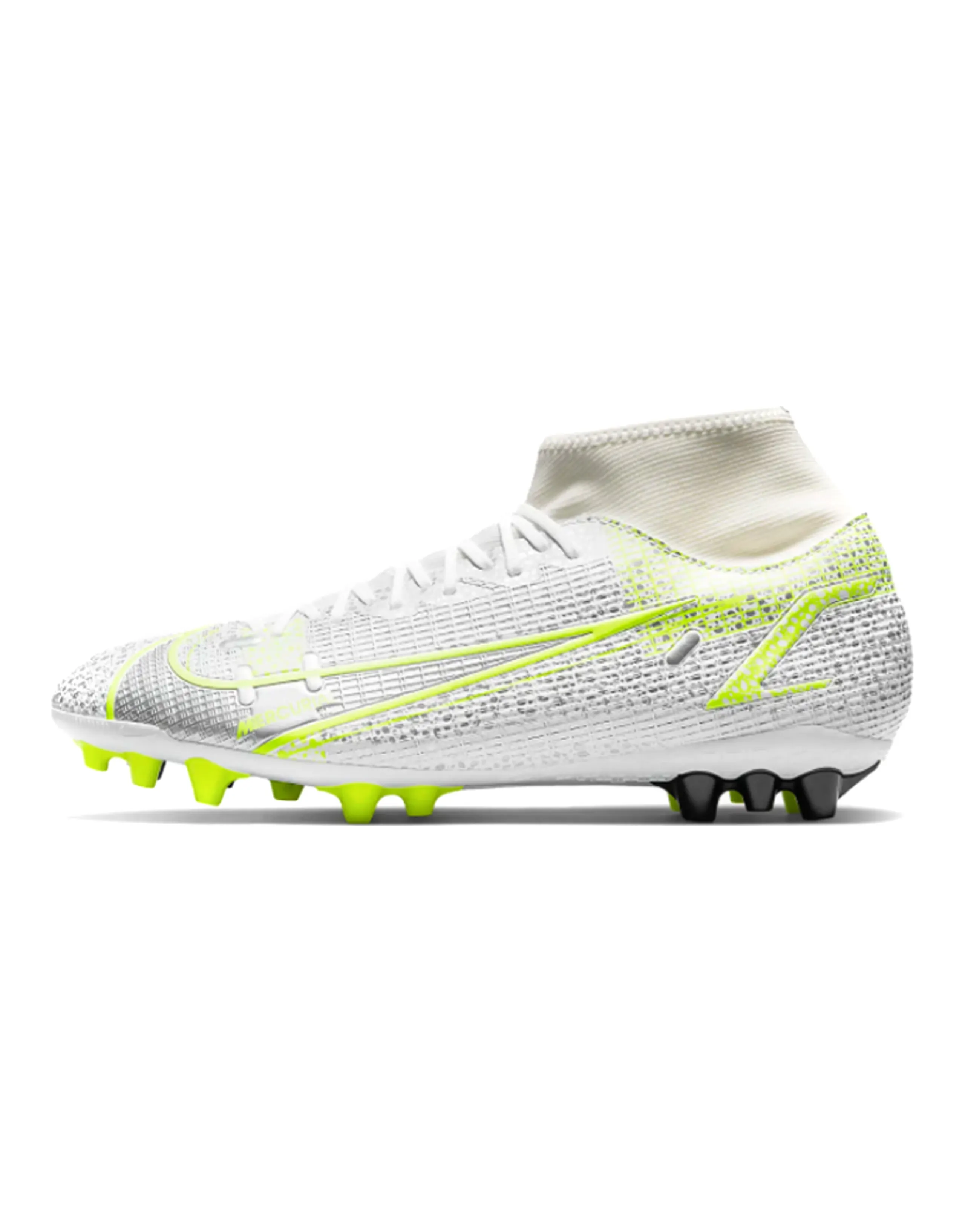 Nike 14 Mercurial Superfly 8 Ag Artificial Grass 'White Green'