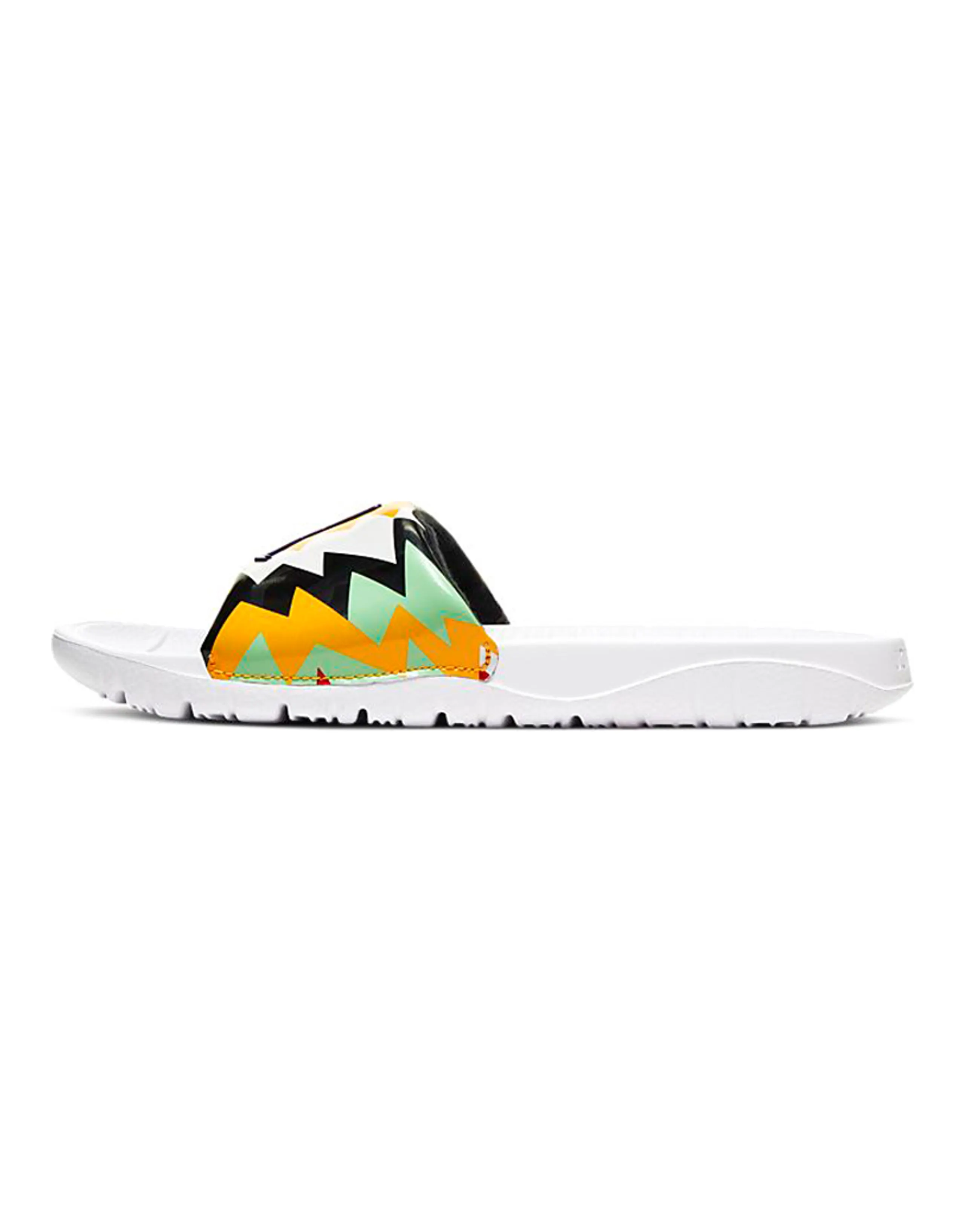Jordan Break Slide GS 'White Multi-Color'