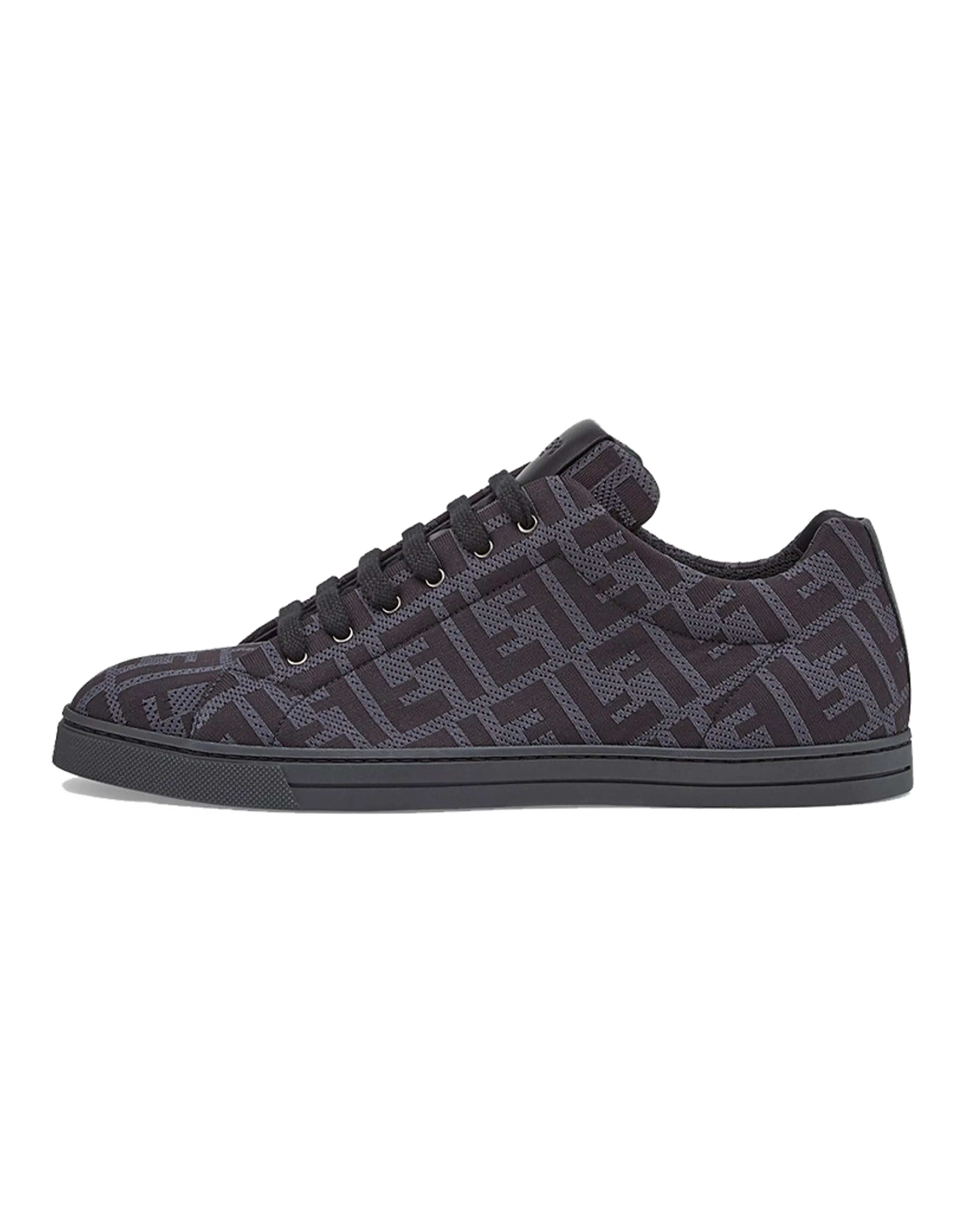 FENDI Tech Fabric Low Top Gray