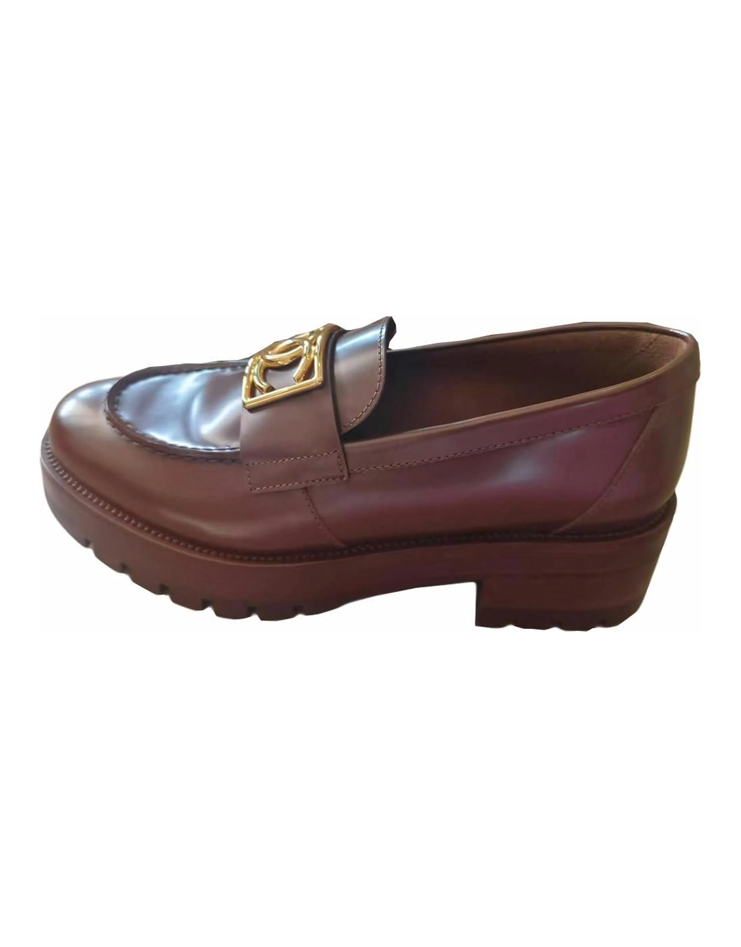 CHANEL Loafers Women's Brown