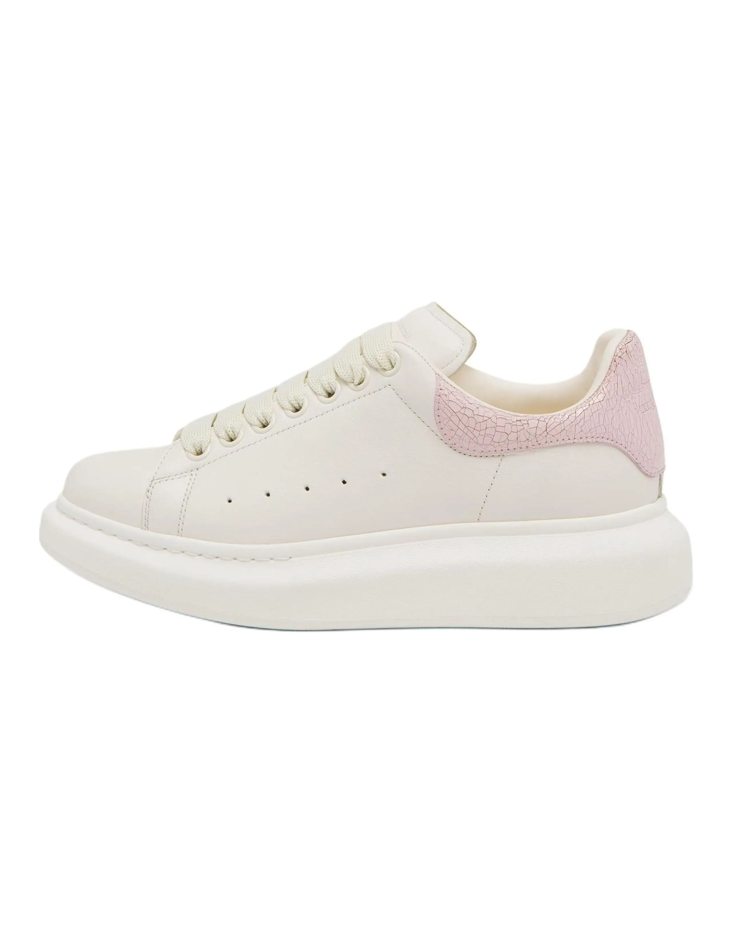 Alexander McQueen Oversize Leather Panelled Sneakers Women's